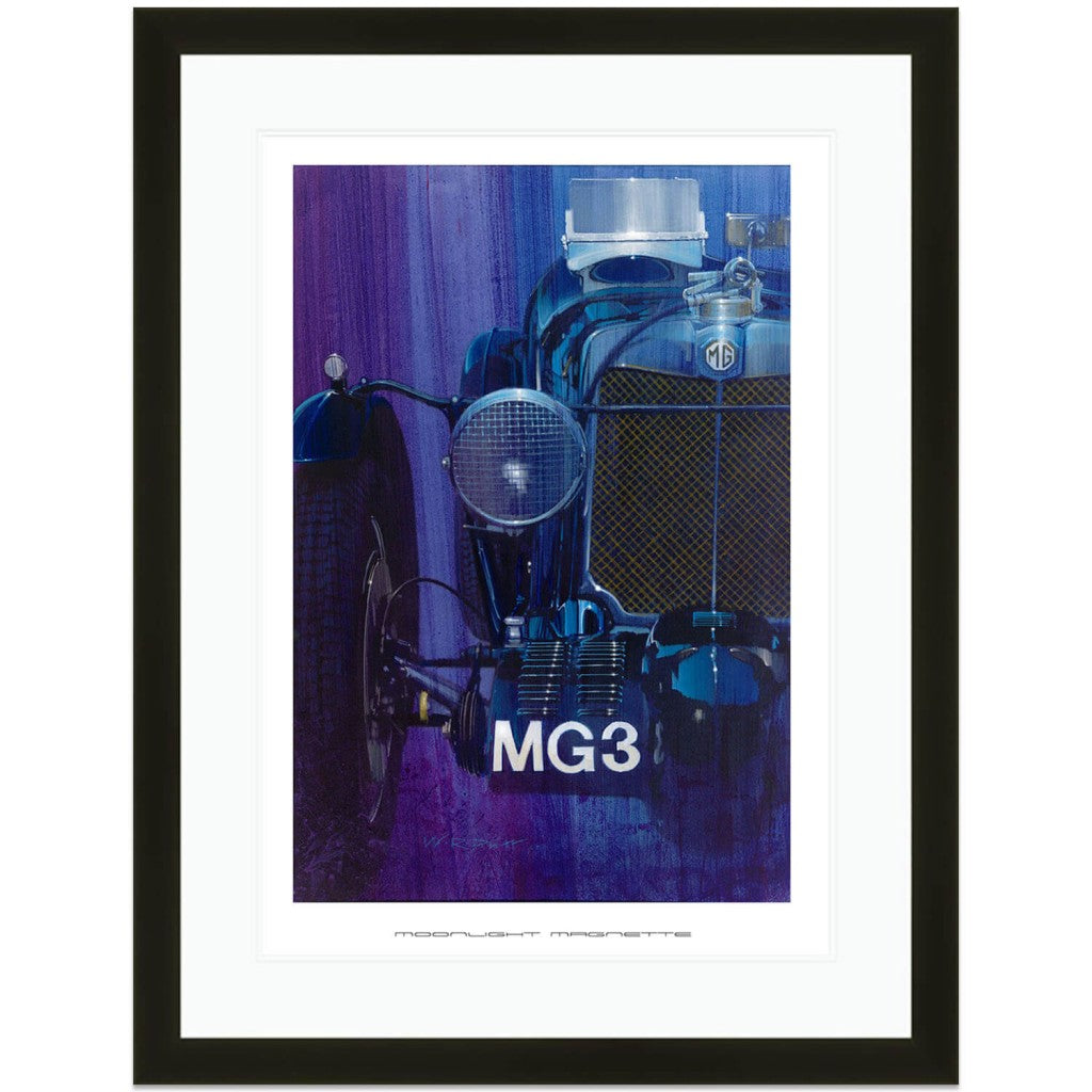 Roy PUTT -Moonlight Magnette - MG K3 Magnette | 1933 | Art Print ...
