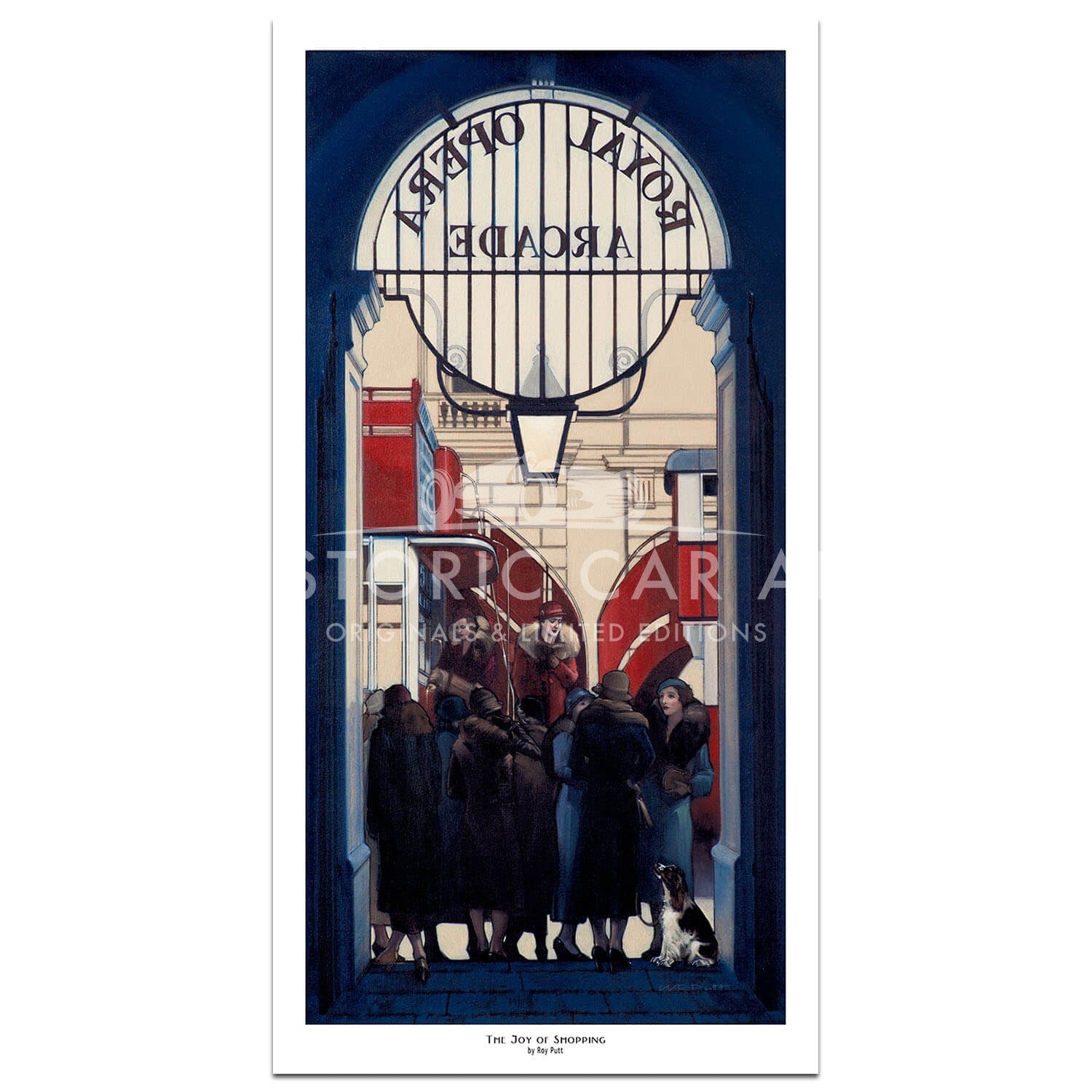 The Joy of Shopping - Pall Mall London | 1930 | Art Print