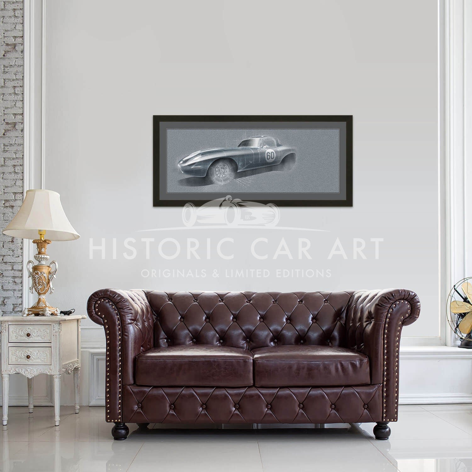 Jaguar Lightweight E-Type | Art Print