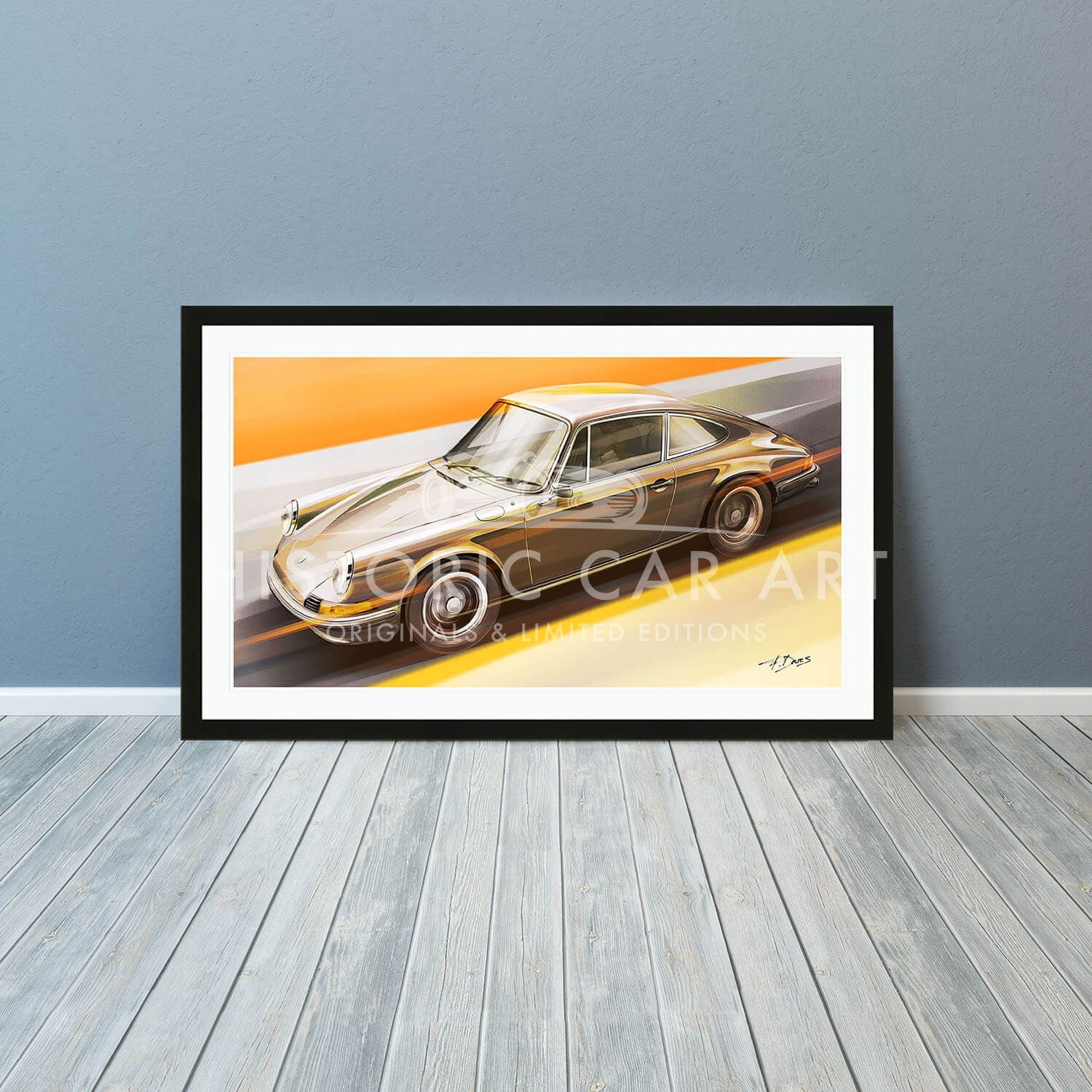 1972 Porsche 911S | Art Print