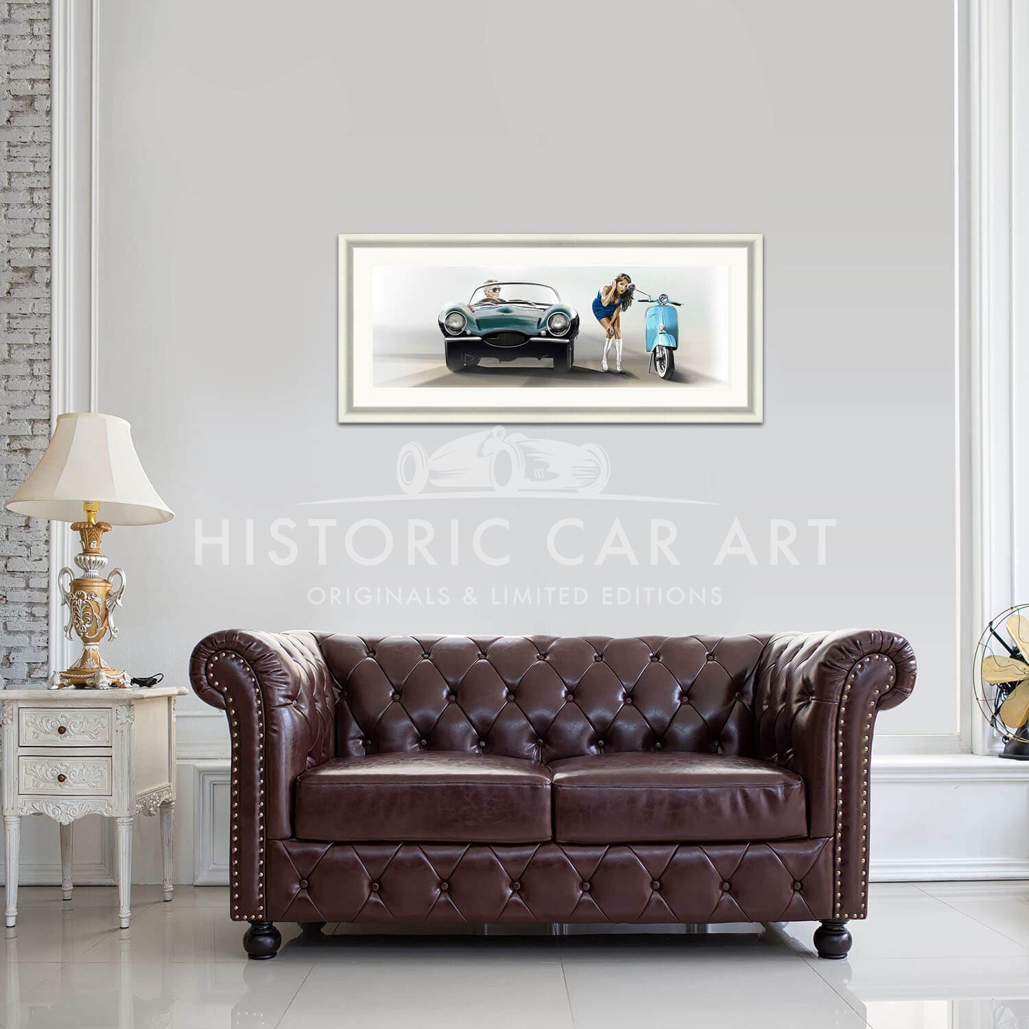 Coventry in Hollywood | Jaguar XKSS | Art Print