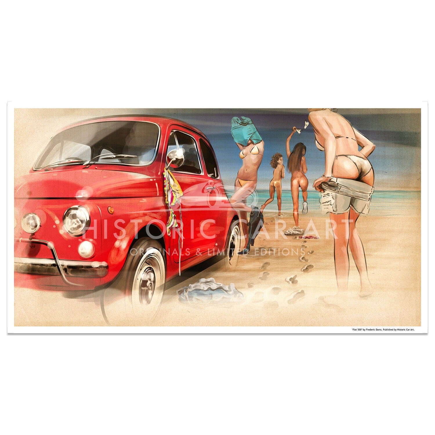 Fiat 500 | Art Print