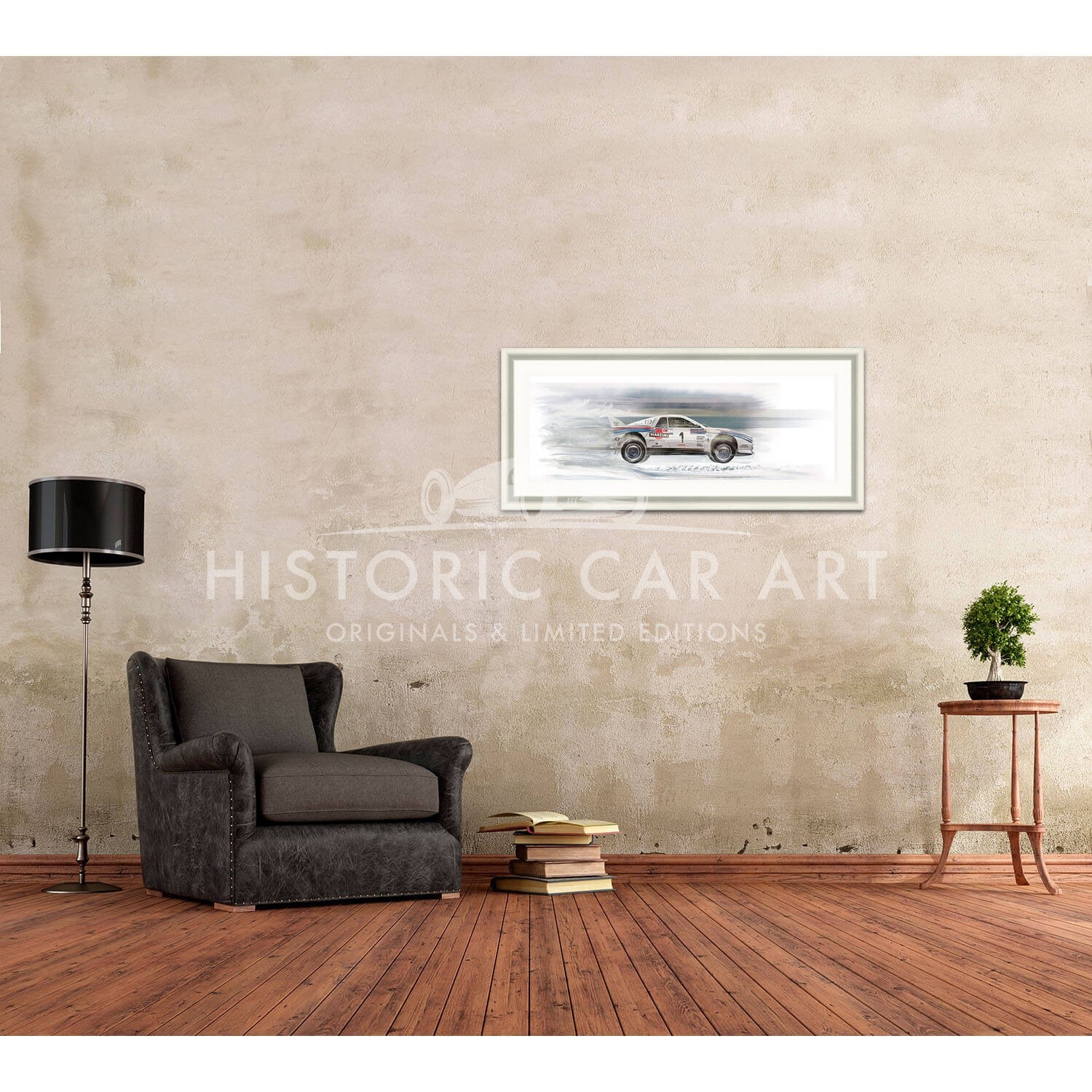 Lancia 037 | 1984 Rally Autodromo di Monza | Artwork | Art Print