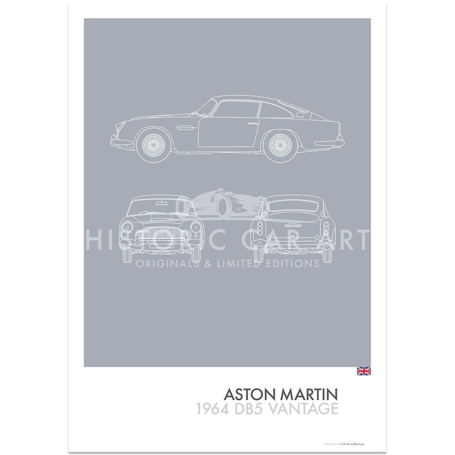 Aston Martin DB5 Vantage | 1964 | Art Print
