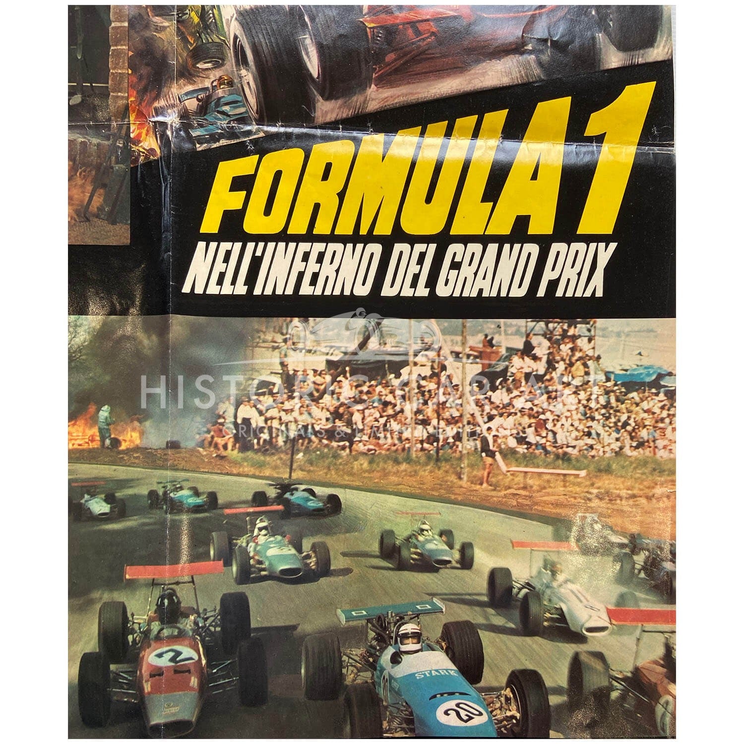 Italian | Formula 1 Film | Nell Inferno del Grand Prix | Original Poster #2