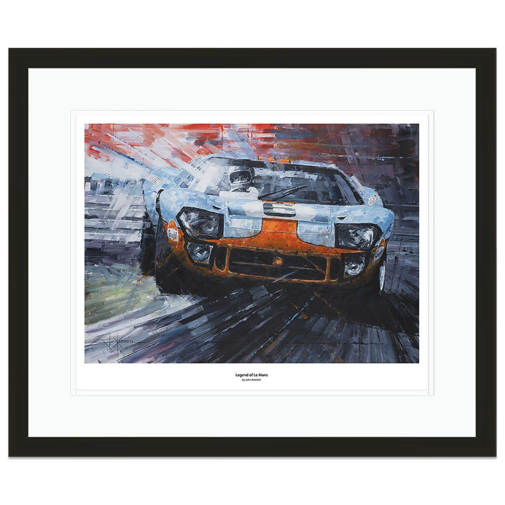Legend of Le Mans | Ford GT40 | Le Mans 24H 1969 | Art Print