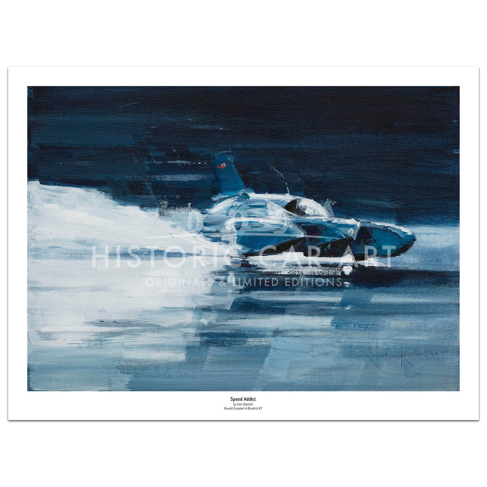 John KETCHELL Speed Addict Donald Campbell 1967 Bluebird K7 john-ketchell-speed-addict-donald-campbell-1967-bluebird-k7