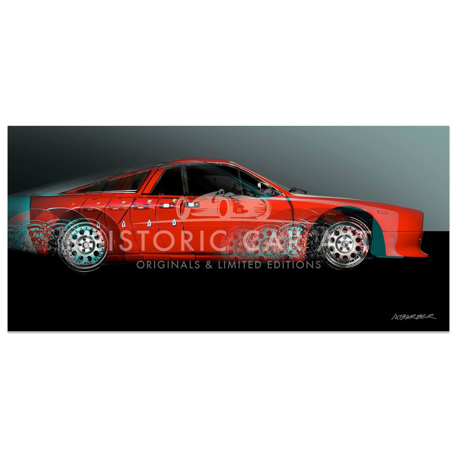 Lancia 037 Rally Stradale | 1982 | Art Print