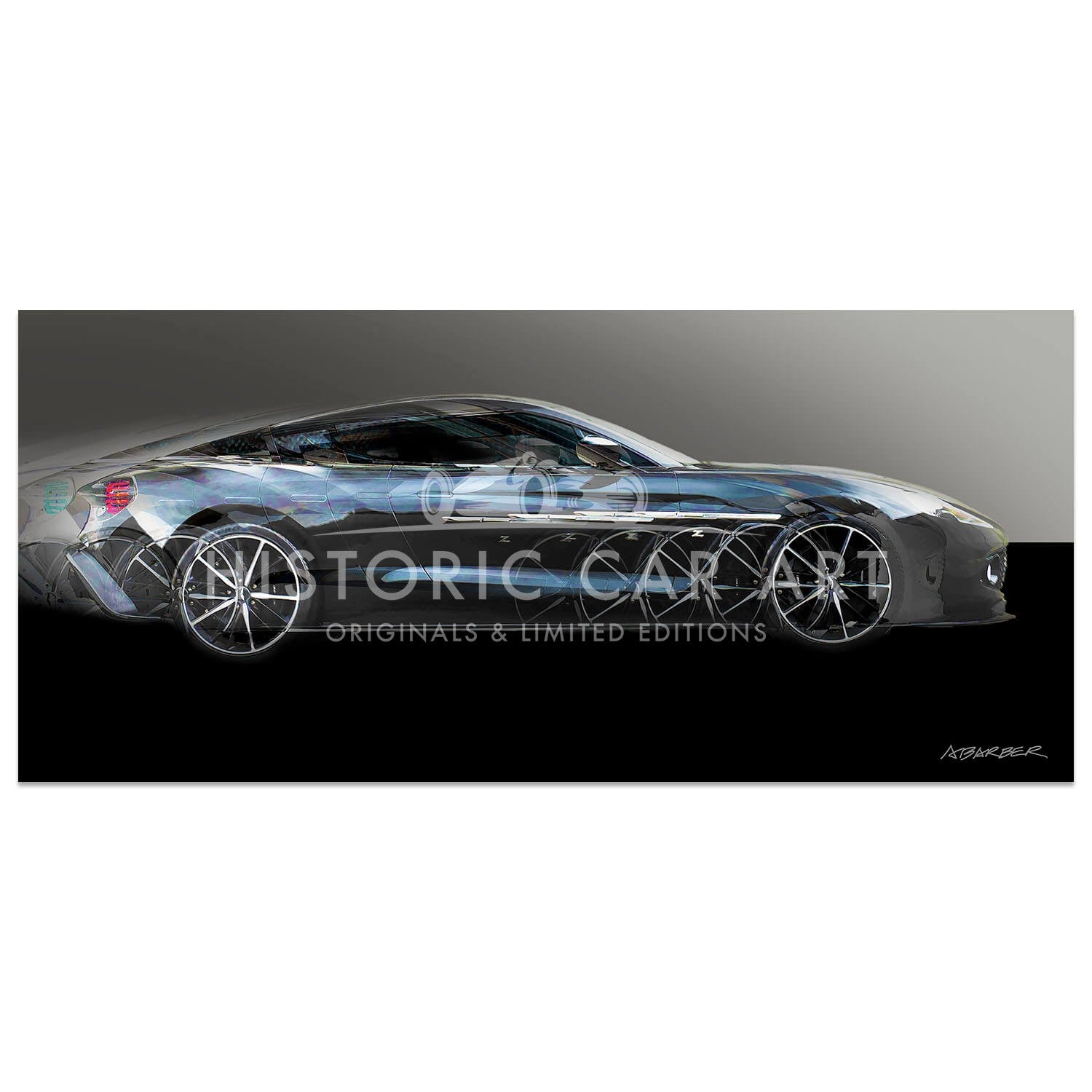 Aston Martin Vanquish Zagato | 2018 | Art Print