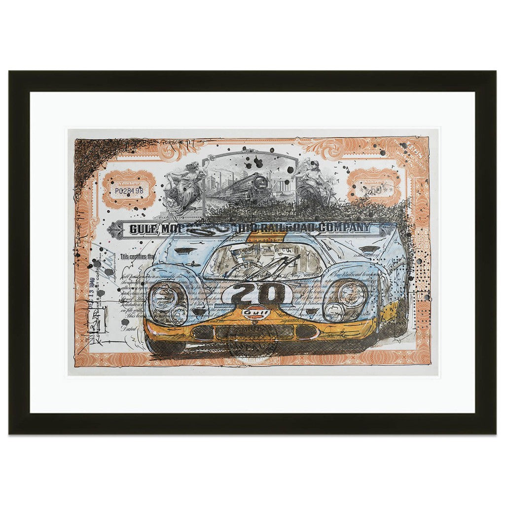 Gulf Porsche 917 | Stock Edition | Art Print