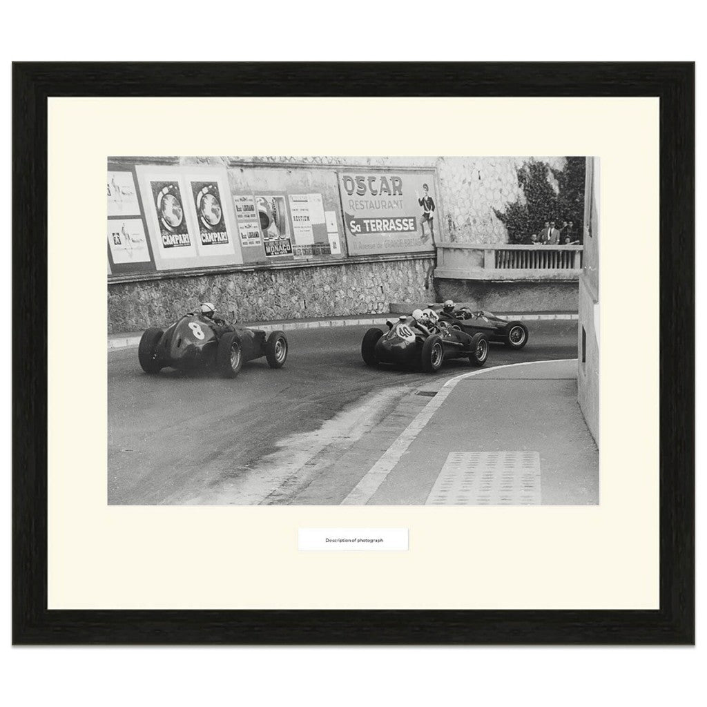 1958 Monaco Grand Prix | Harry Schell/Wolfgang von Trips/Luigi Musso | Photograph