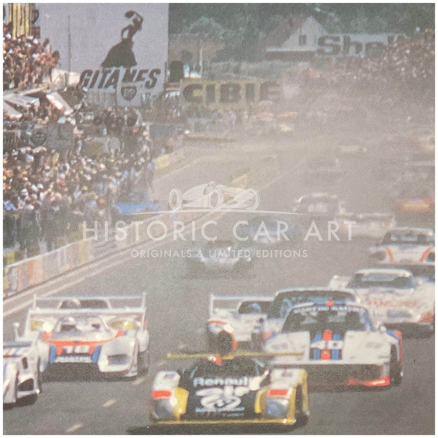 French | Le Mans 24 Hours 1977 Original Poster