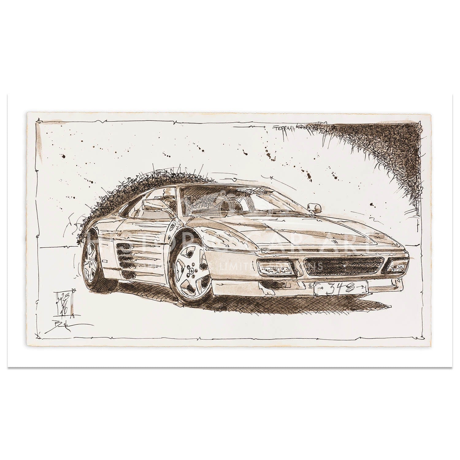 Ferrari 348TB | Art Print