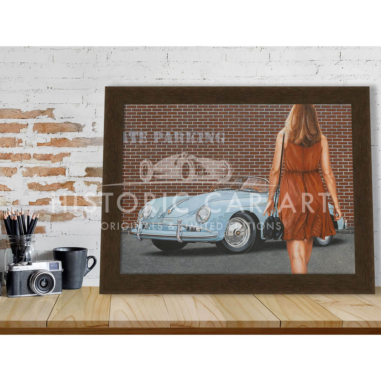 Private Parking | Porsche 356 Speedster | Artwork