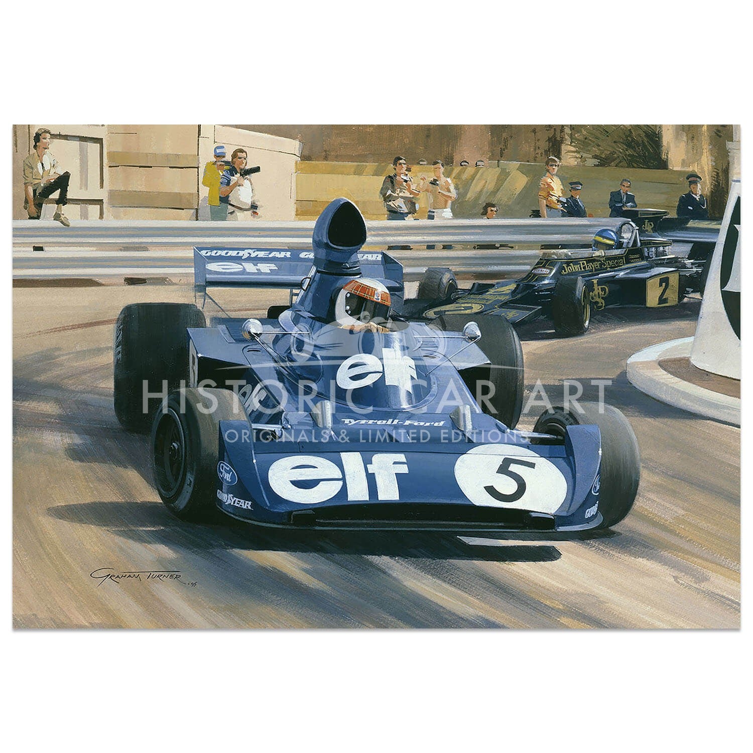 1973 Monaco Grand Prix | Tyrell | Jackie Stewart |  Print