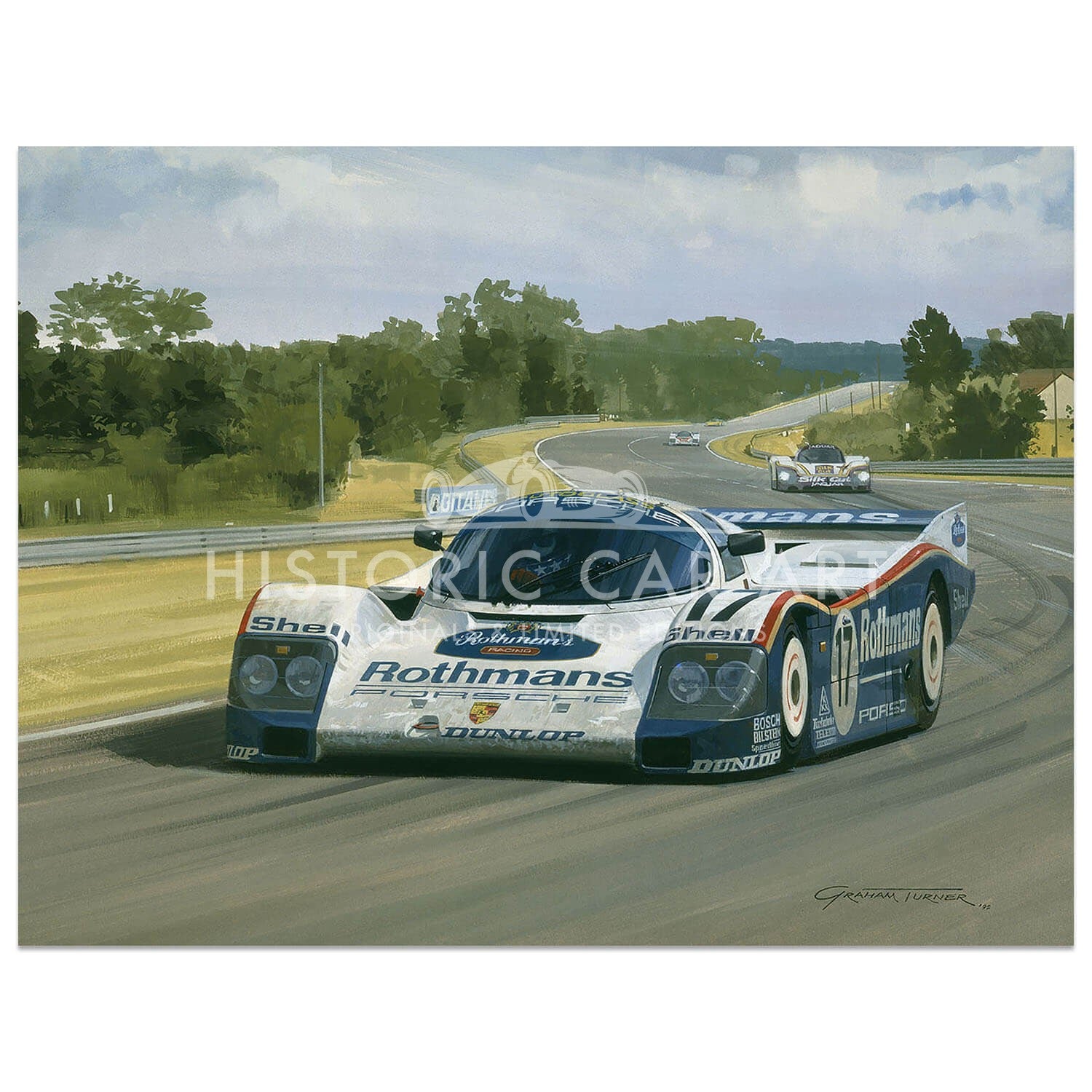 1987 Le Mans | Porsche 962 | Derek Bell | Print