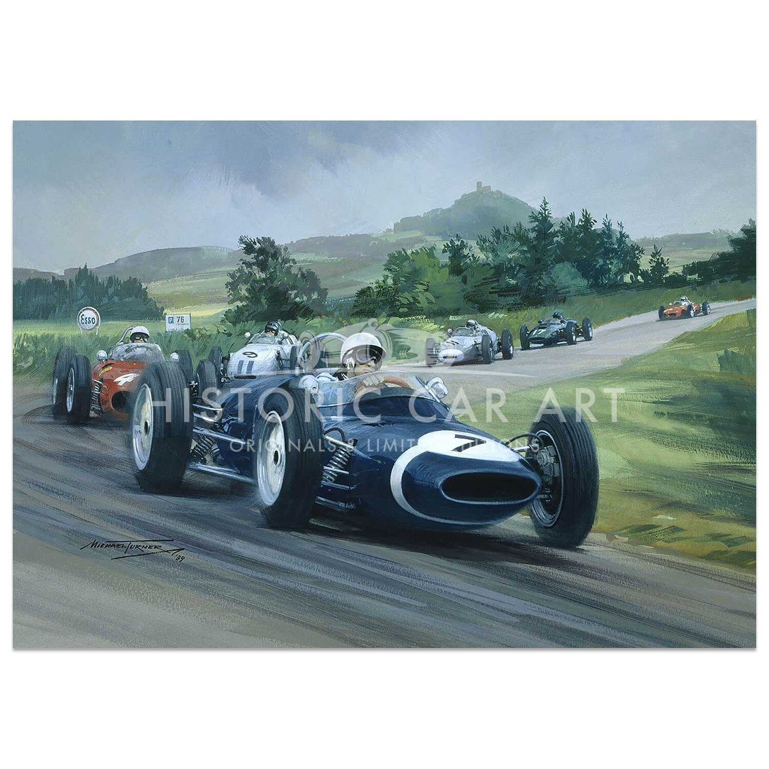 Moss Magic | 1961 German Grand Prix | Lotus 18 | Print