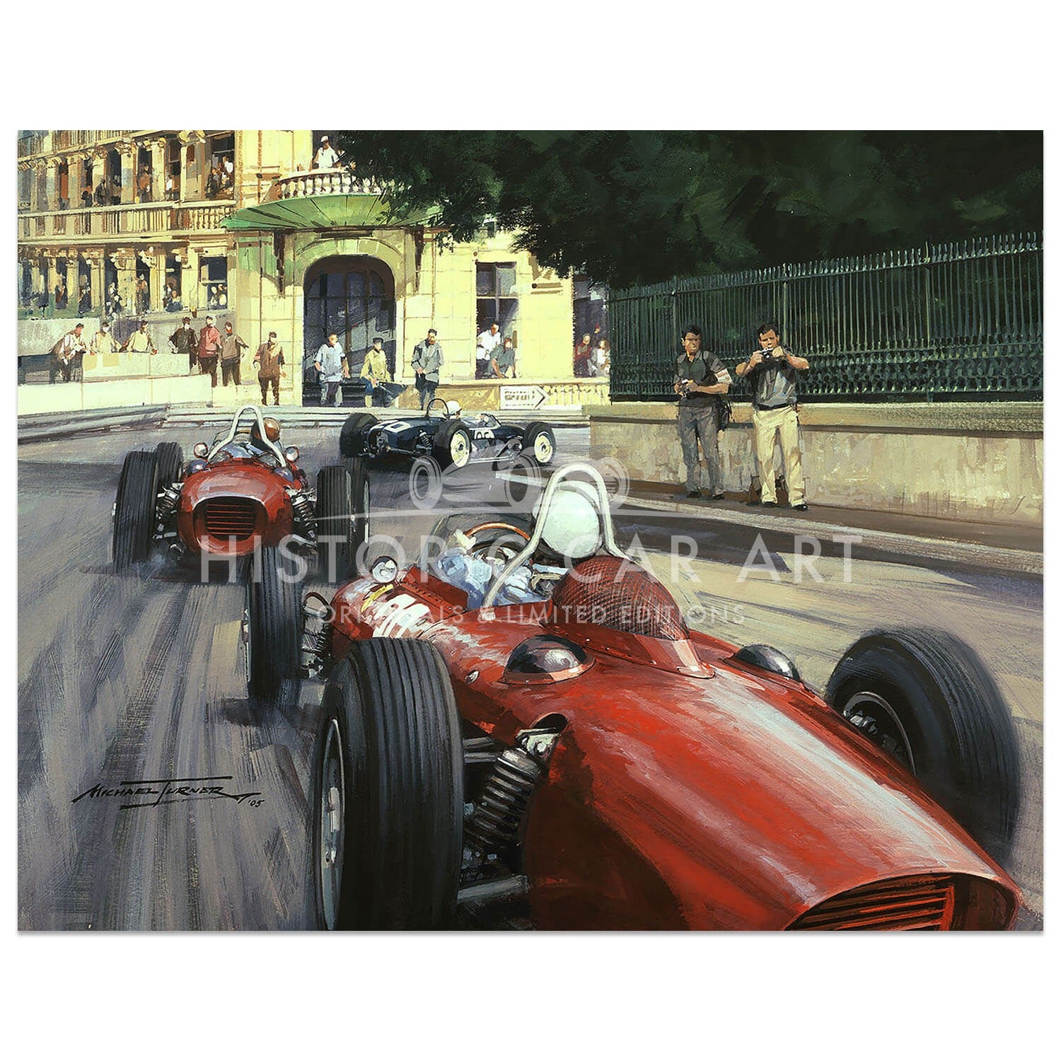 1961 Monaco Grand Prix | Lotus 18 | Moss | Print