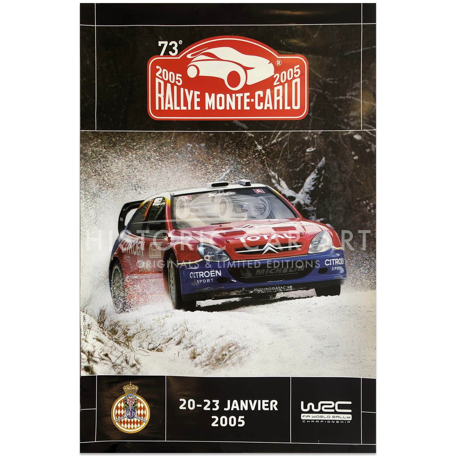 French | Monte Carlo Rally 2005 | Original Poster