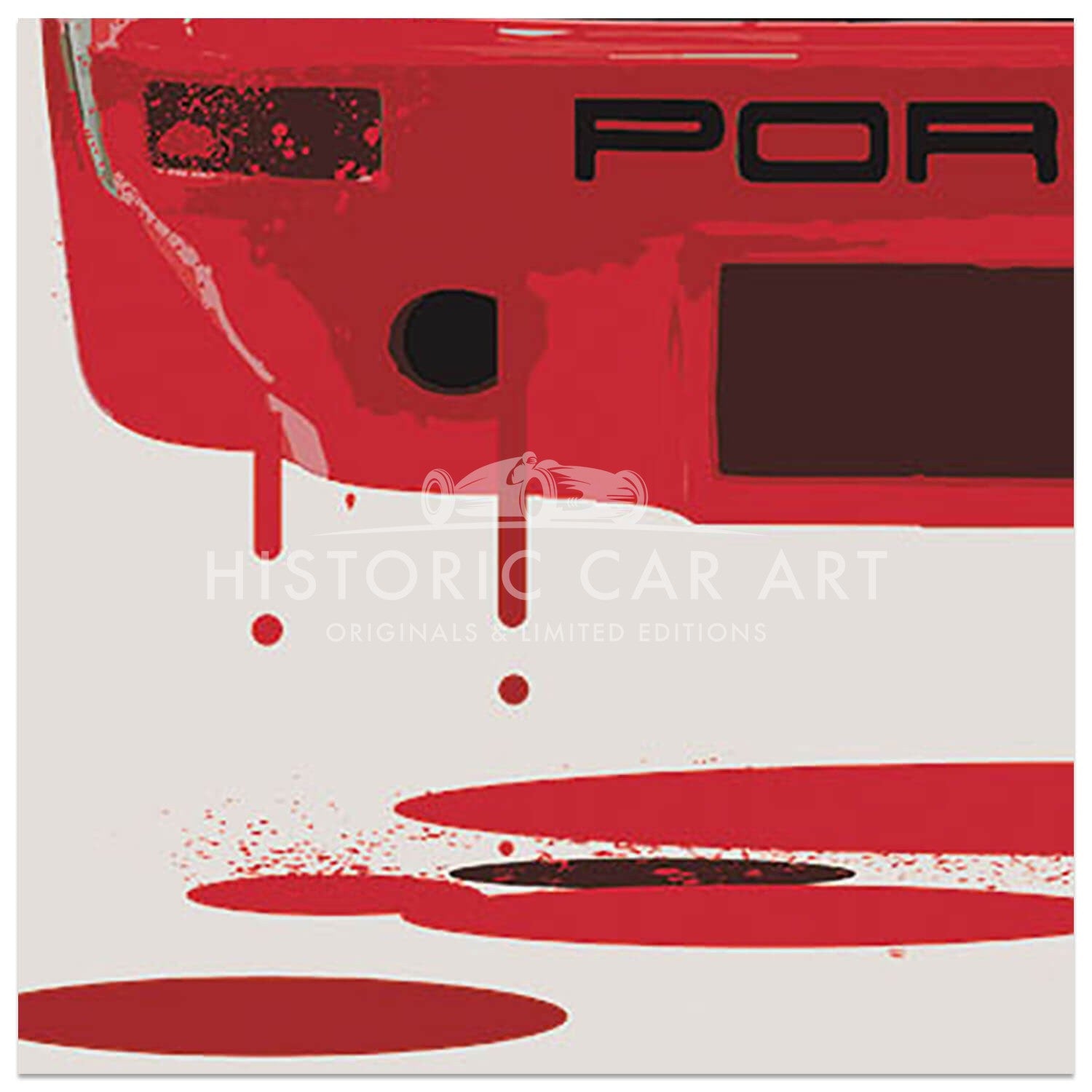 Porsche | IROC | Carrera RSR | Pearson | Art Print | Poster