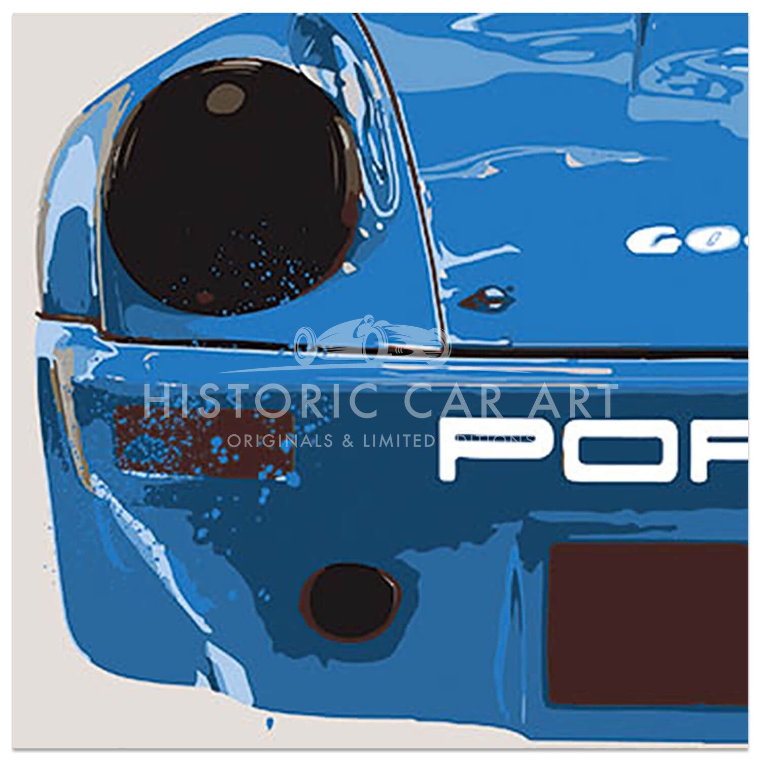Porsche | IROC | Carrera RSR | Hulme | Art Print | Poster