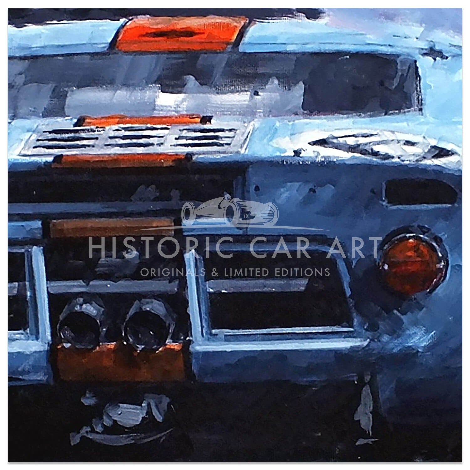 Making History | Ford GT40 | 1969 Le Mans 24H | Artwork