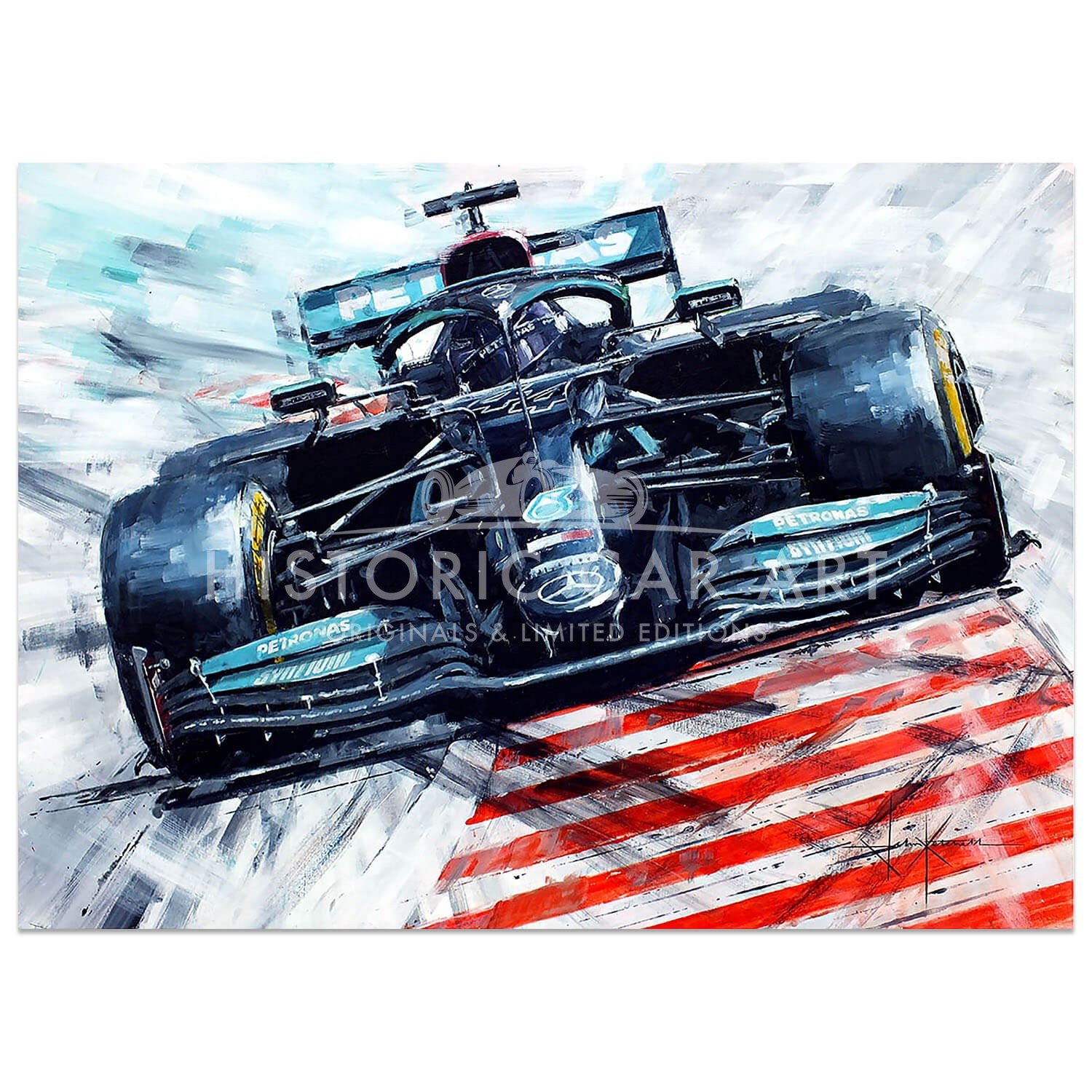 Lewis Hamilton | Mercedes-AMG F1 |  Artwork