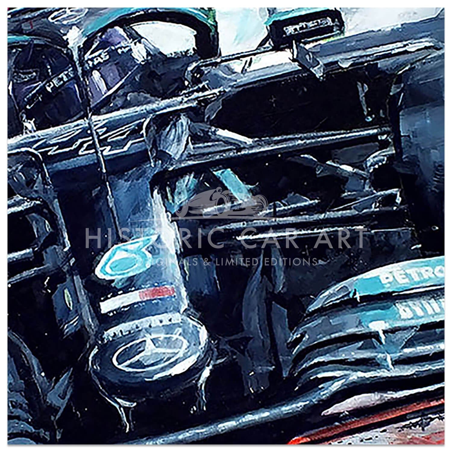 Lewis Hamilton | Mercedes-AMG F1 | Art Print