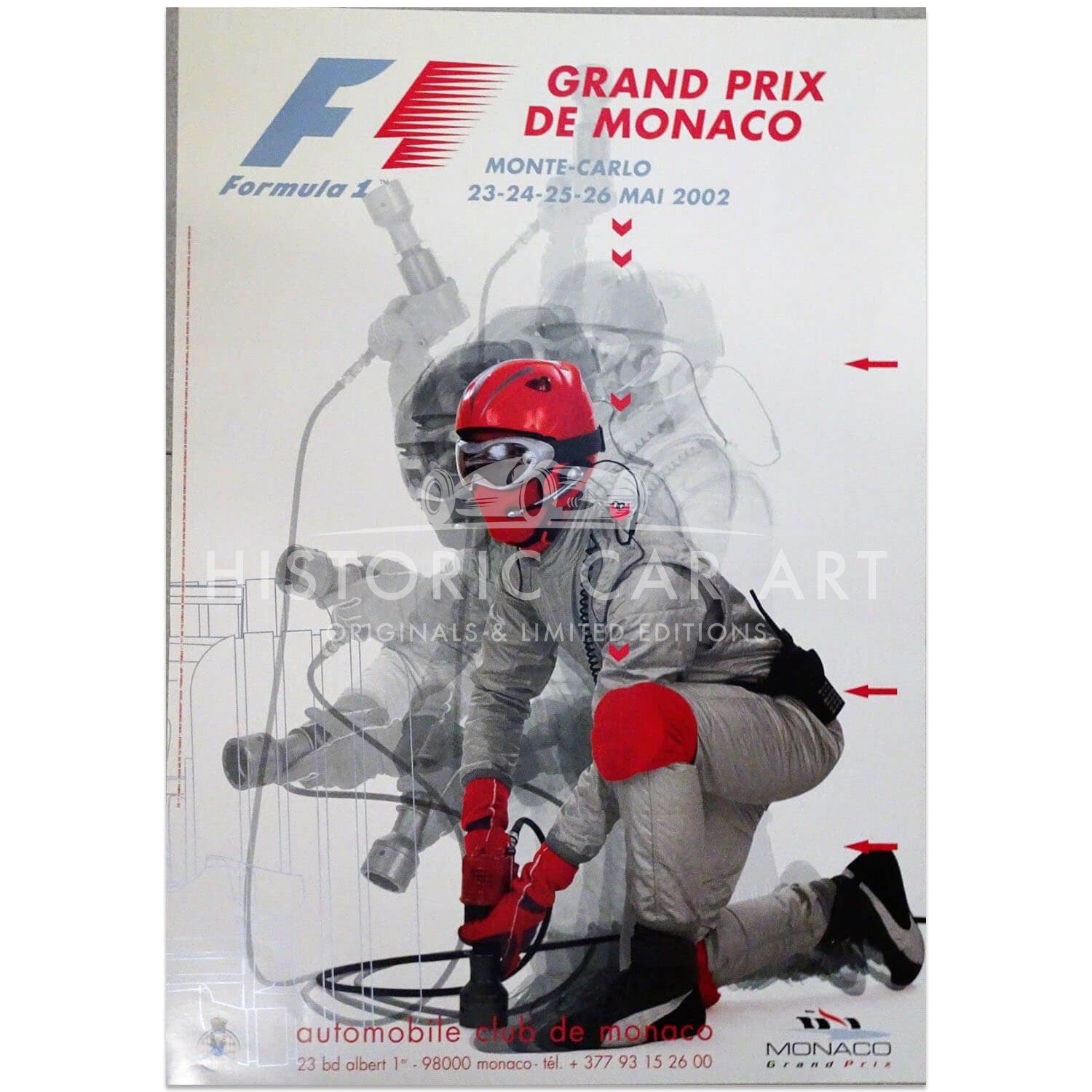 French | Monaco Grand Prix 2002 | Original Poster