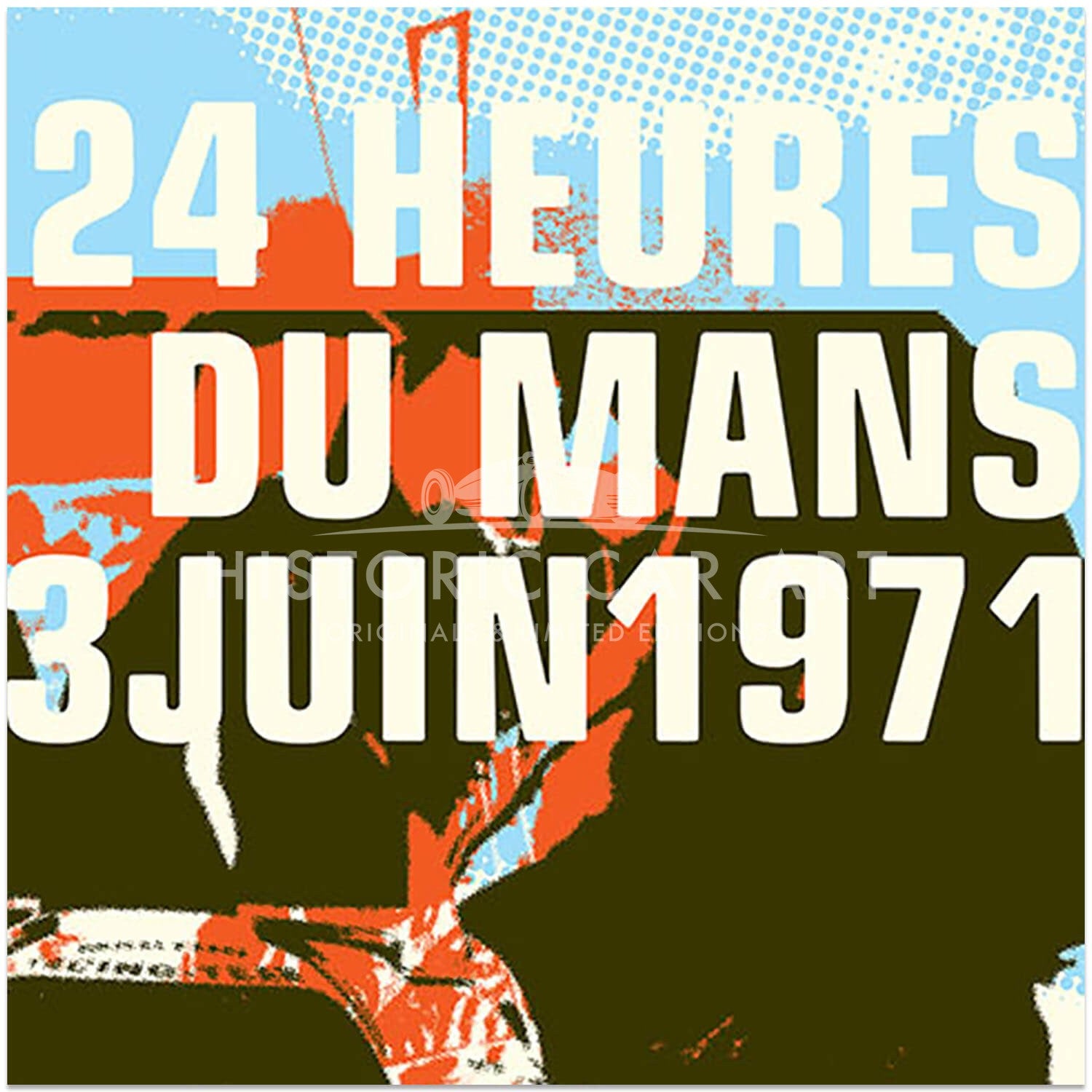 Porsche 917 | 1971 Le Mans 24 Hours Celebration | Art Print | Poster #1