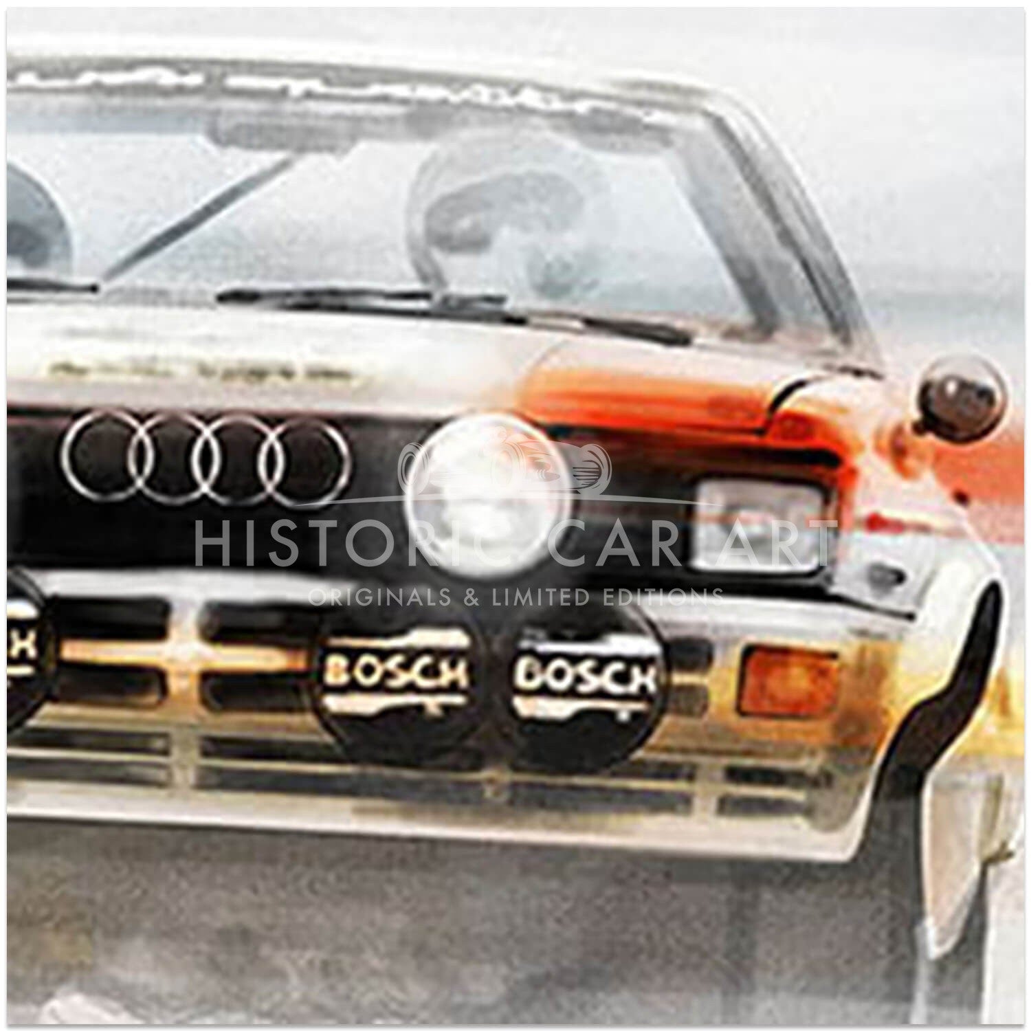 Audi Quattro | Art Print
