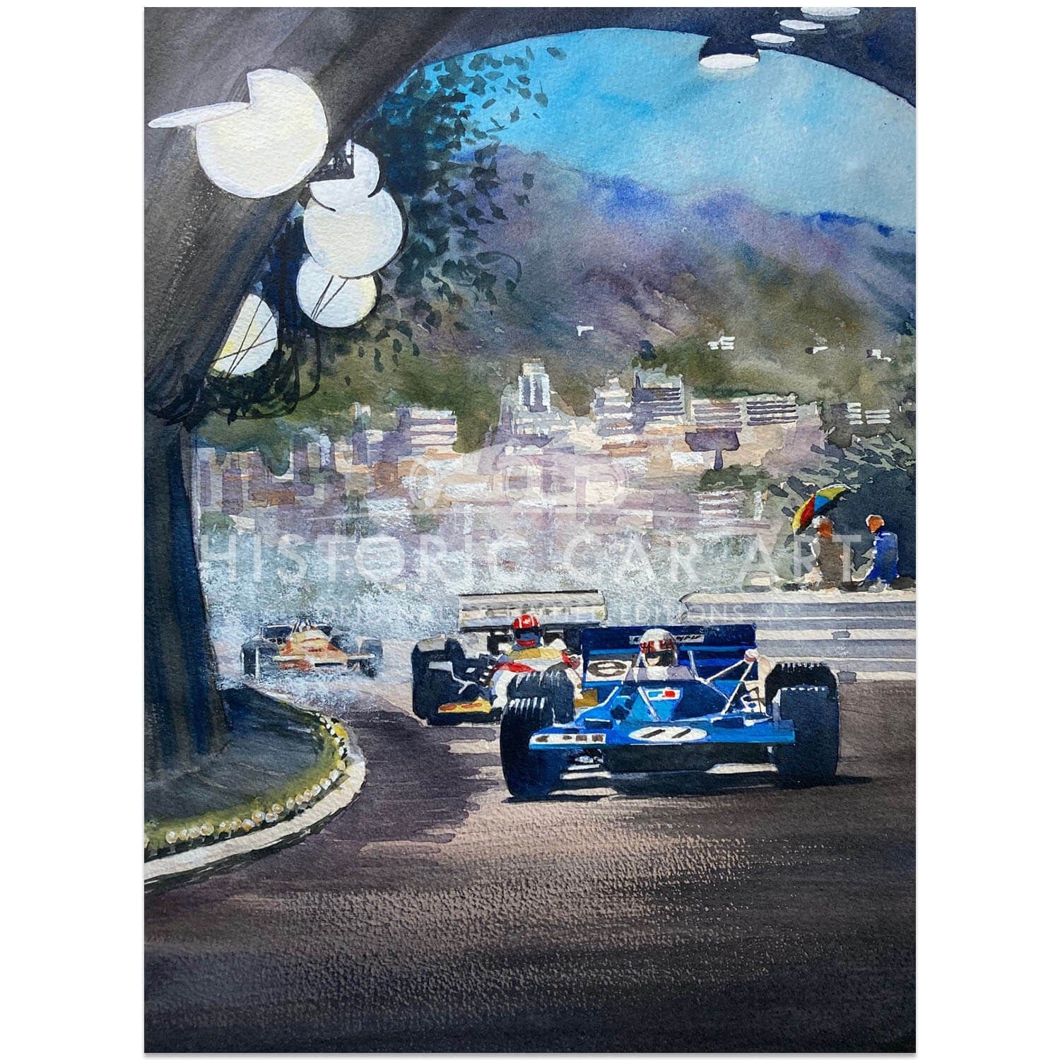 Master of Monaco | 1973 Monaco Grand Prix | Jackie Stewart | Artwork