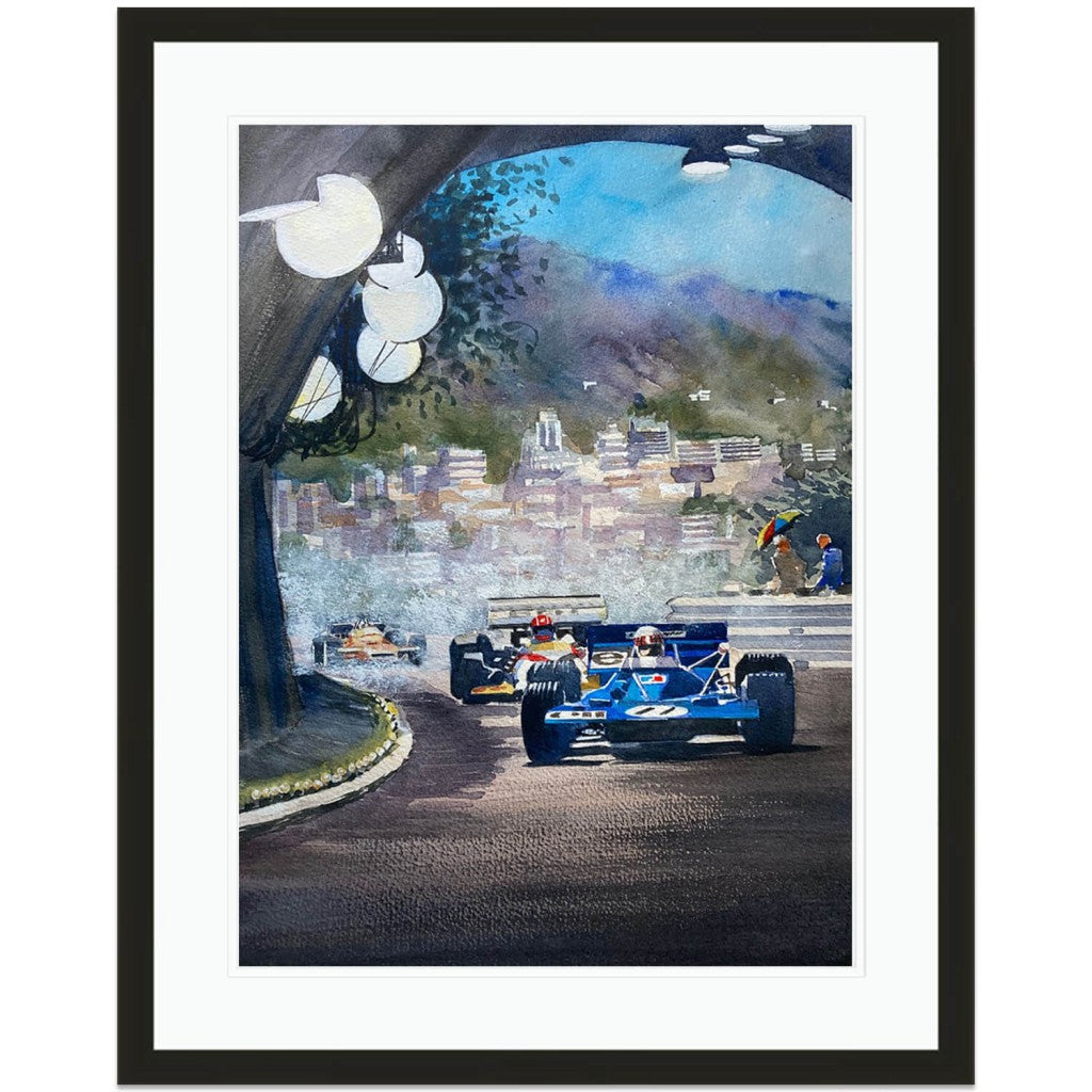 Master of Monaco | 1973 Monaco Grand Prix | Jackie Stewart | Artwork