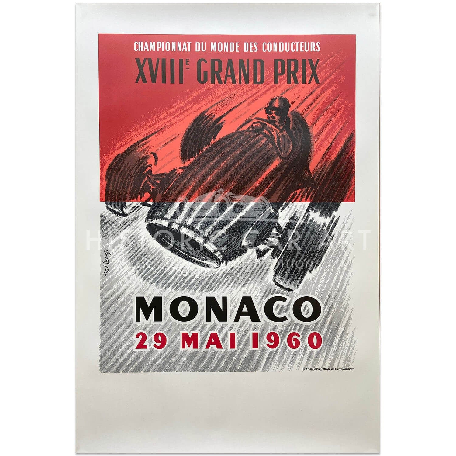 French | Monaco Grand Prix 1960 | Poster