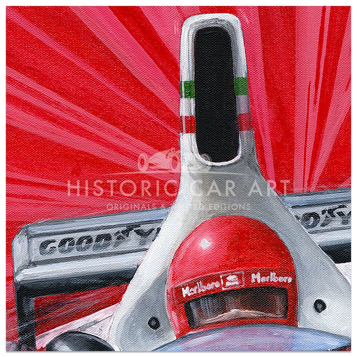 King of the World | Ferrari 312T | Niki Lauda | 1975 | Print