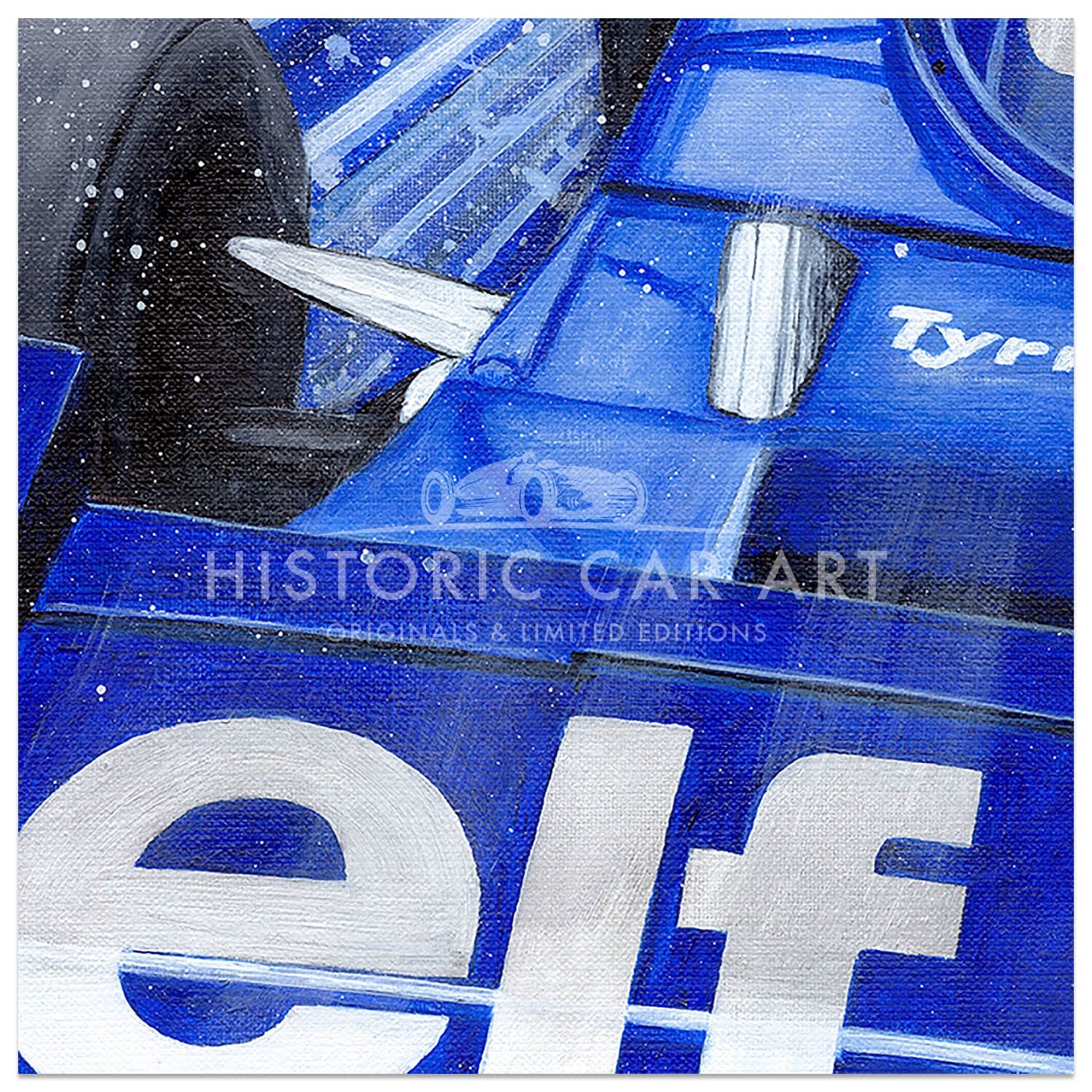 Race to Perfection | Tyrrell 006 | Jackie Stewart | 1973 | Print