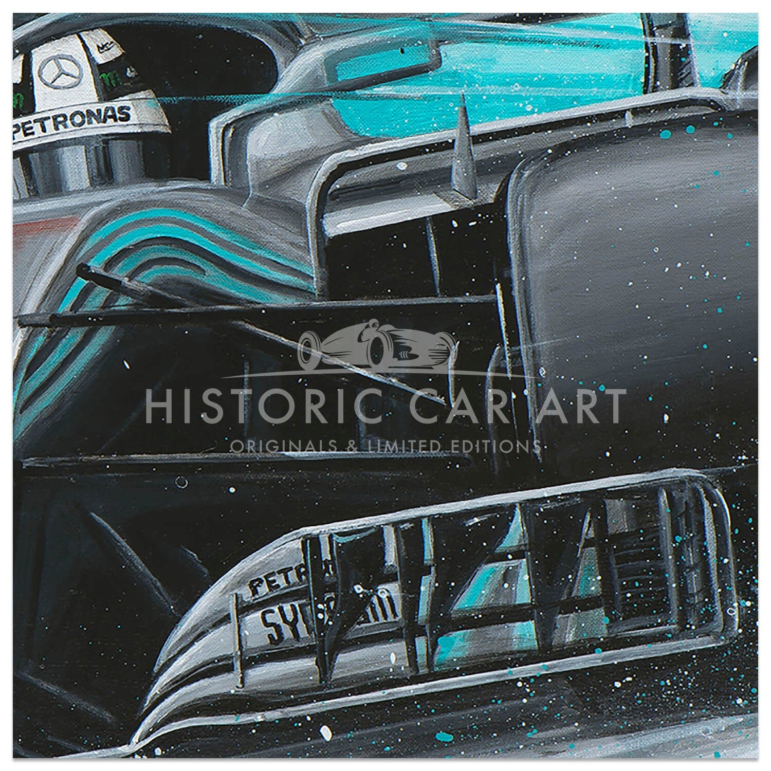Hammer Time | Mercedes AMG F1 W09 | Lewis Hamilton | 2018 | Print