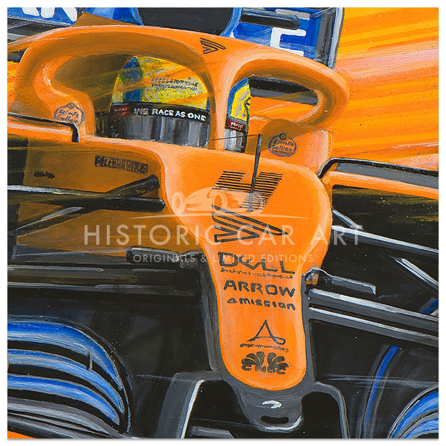 Lando Breakthrough | McLaren MCL35 | Lando Norris | 2020 | Print