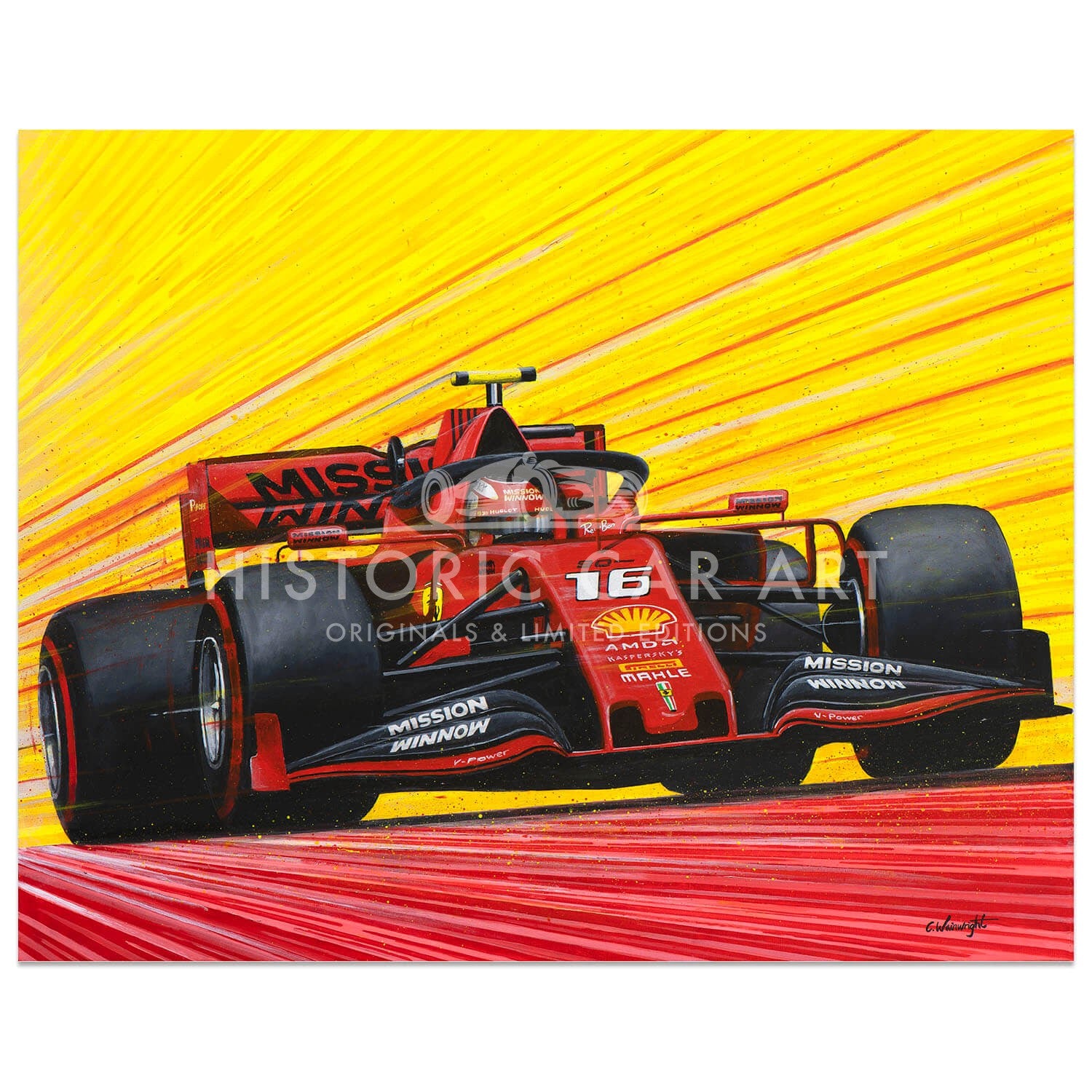 Forza Charles | Ferrari SF90 | Charles Leclerc | 2019 | Artwork