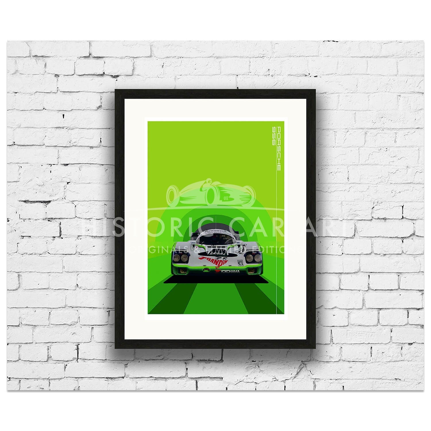 Porsche | 956-114 | Skoal | Art Print | Poster
