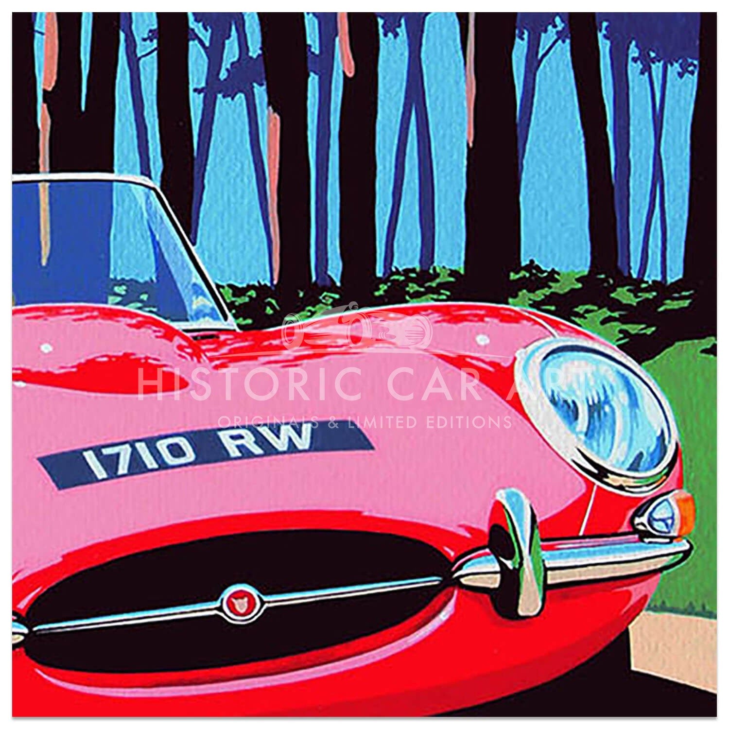 1961 E-Type Jaguar | Print