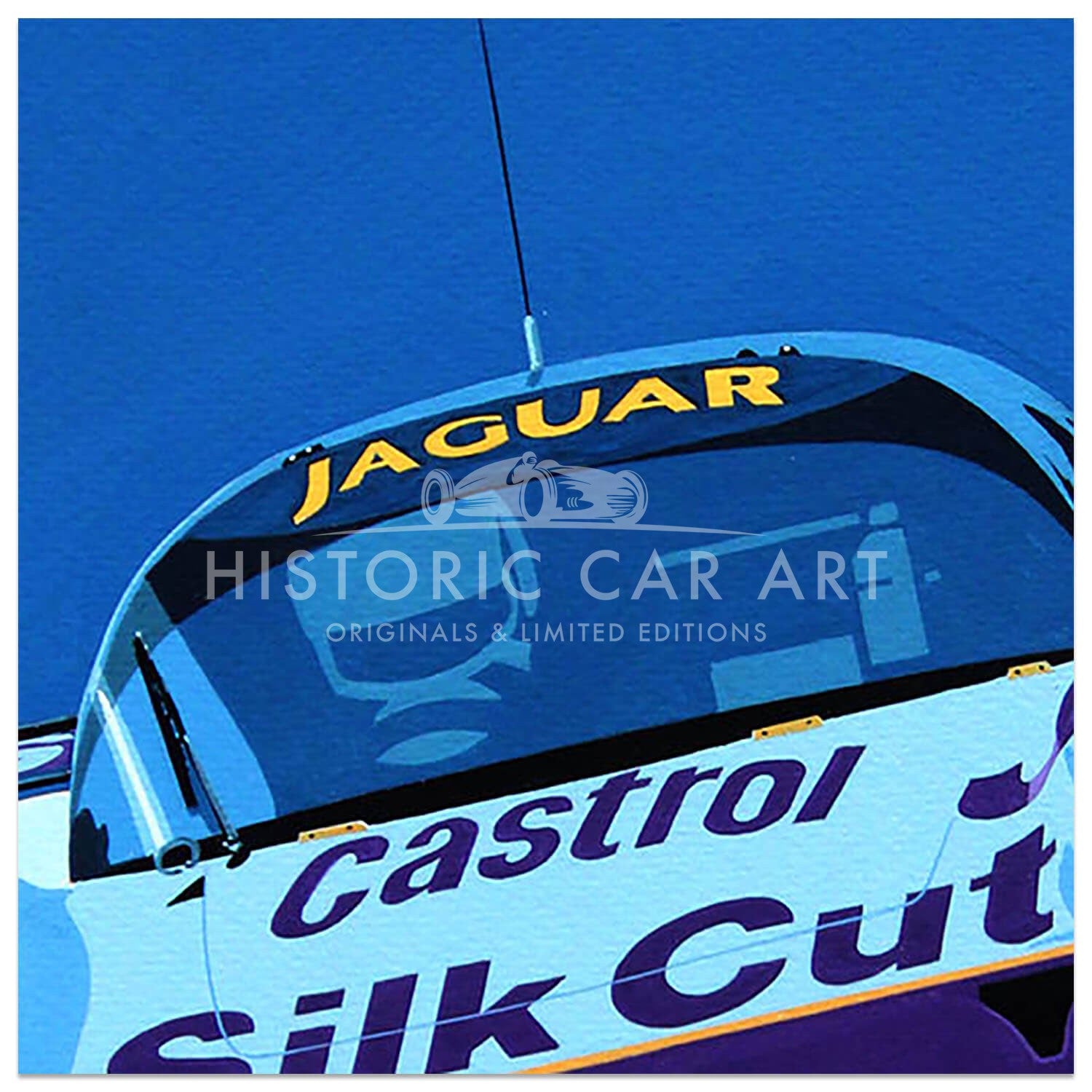 1990 Silk Cut Jaguar XJR12 | Print