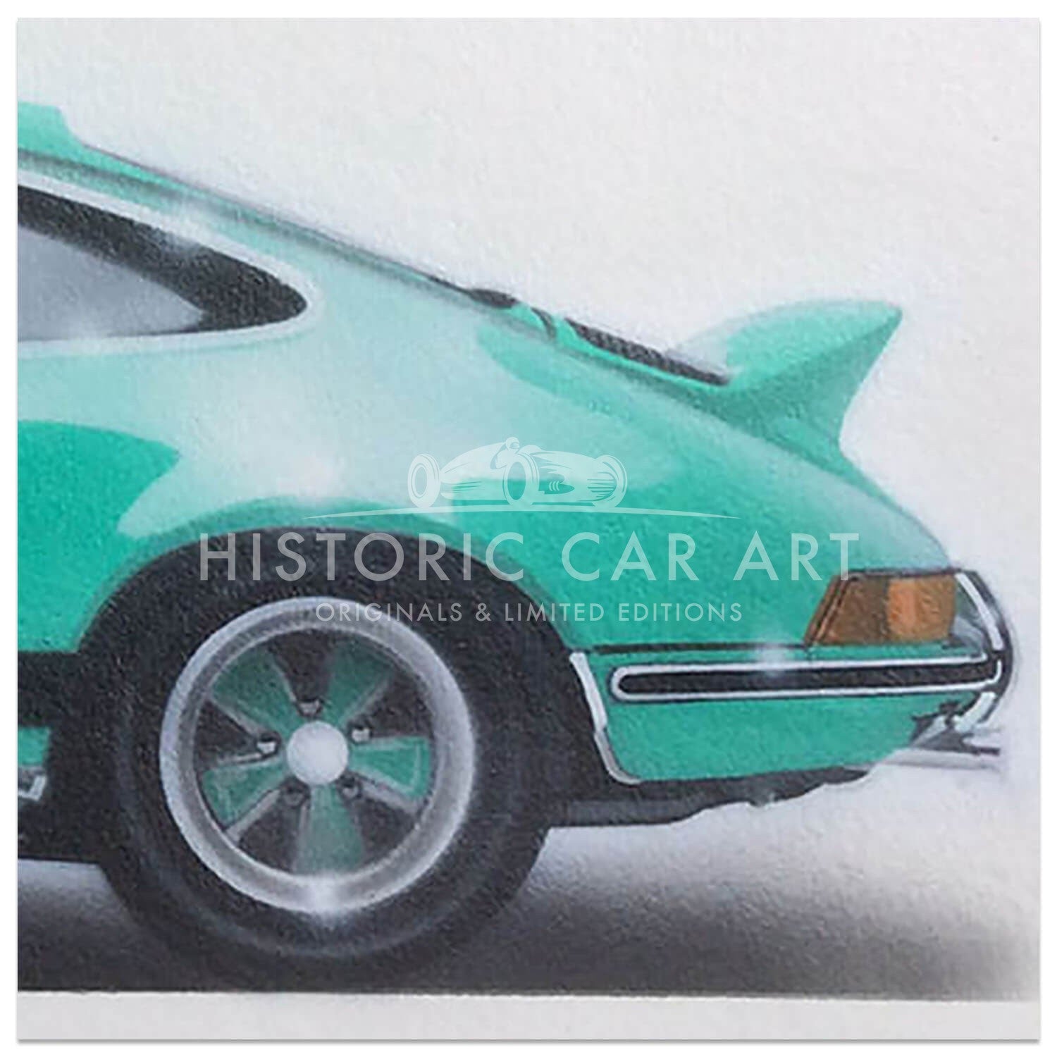 1973 Porsche Carrera RS | Mint | Artwork