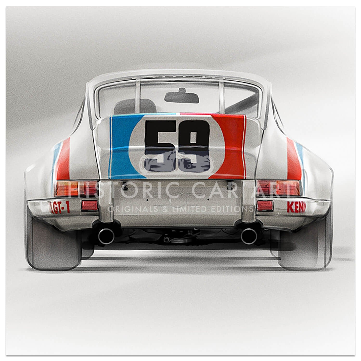Class of 73 | Porsche 911 2.7 RS | Art Print