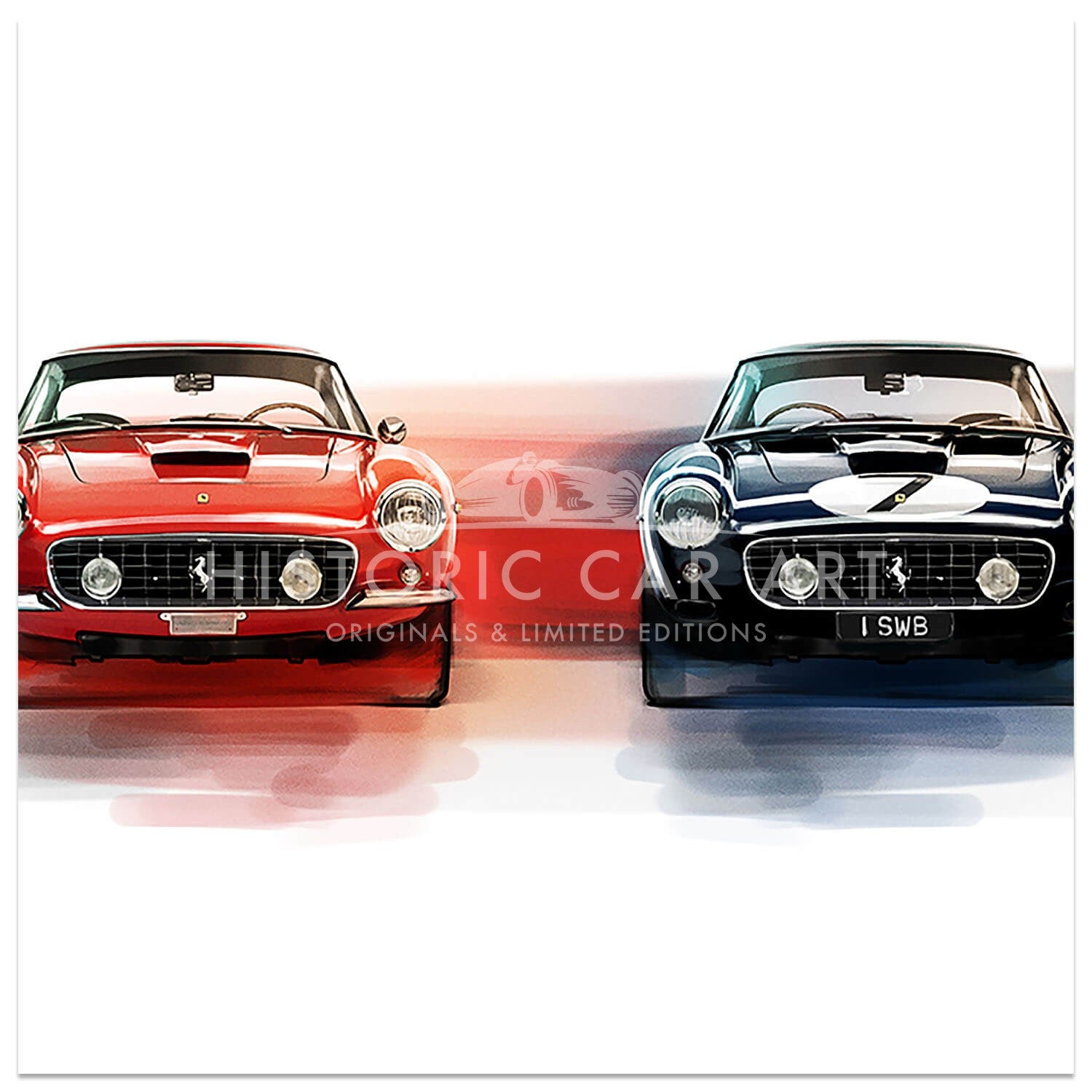 La Bella Cinque (Ferrari 250 SWB) | Art Print