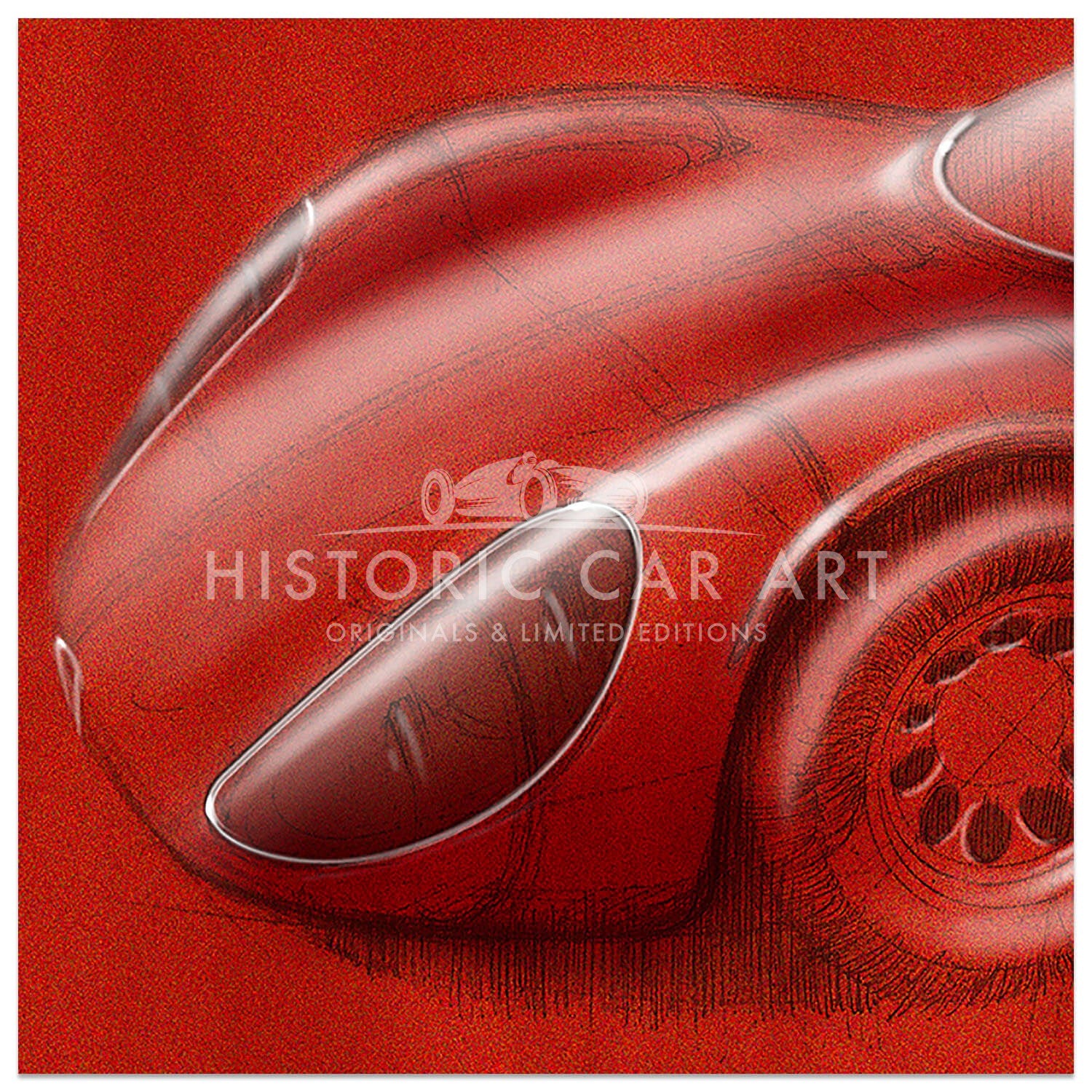 Alfa Romeo 33 Stradale | Art Print