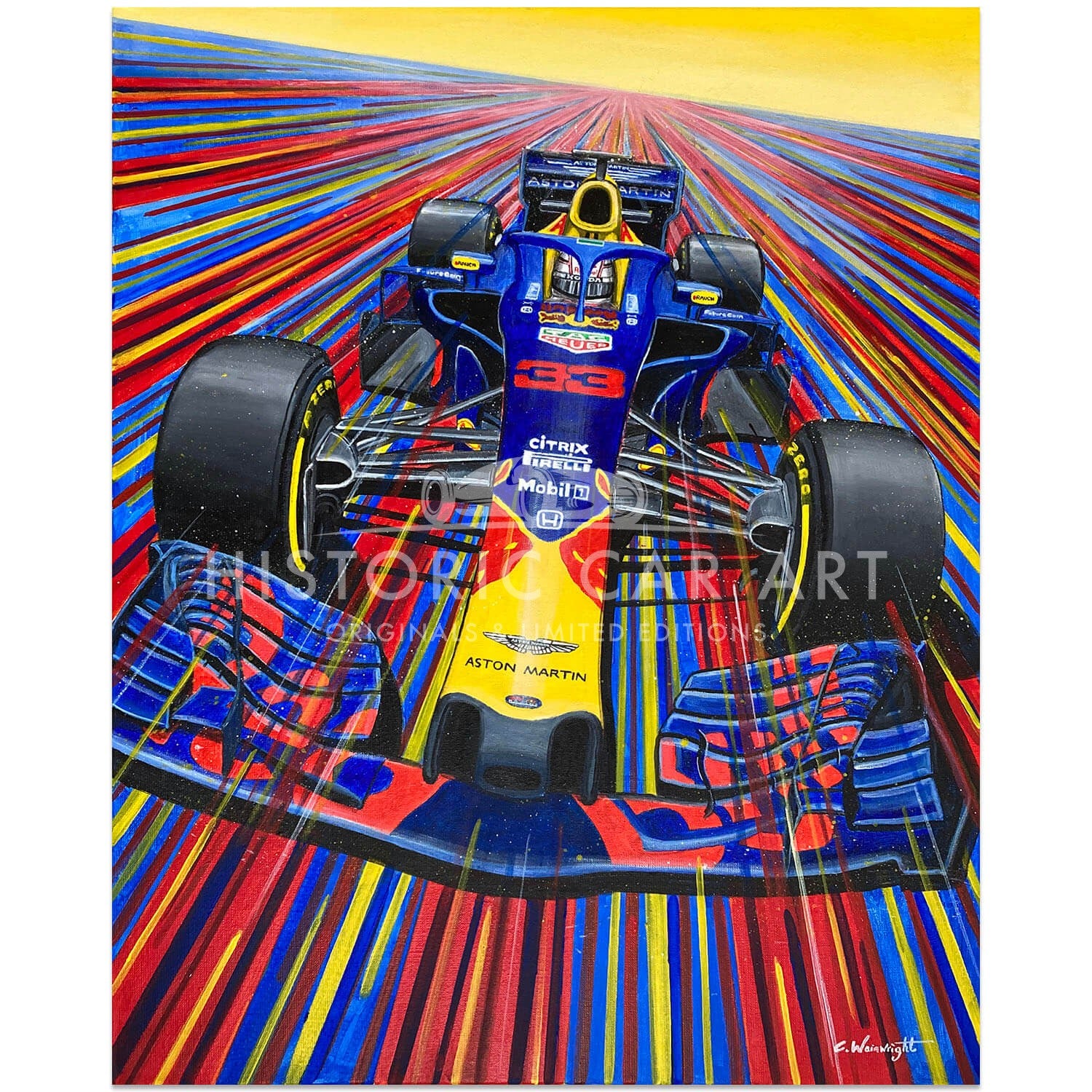 Max Attack | Honda Red Bull RB15 | Max Verstappen | 2019 | Artwork