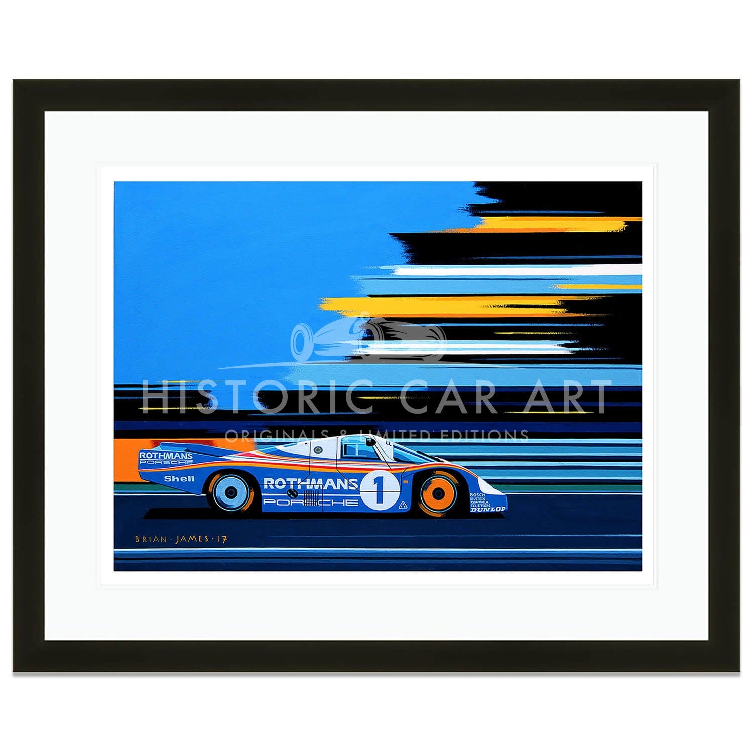 1982 Porsche 956 at Le Mans | Artwork