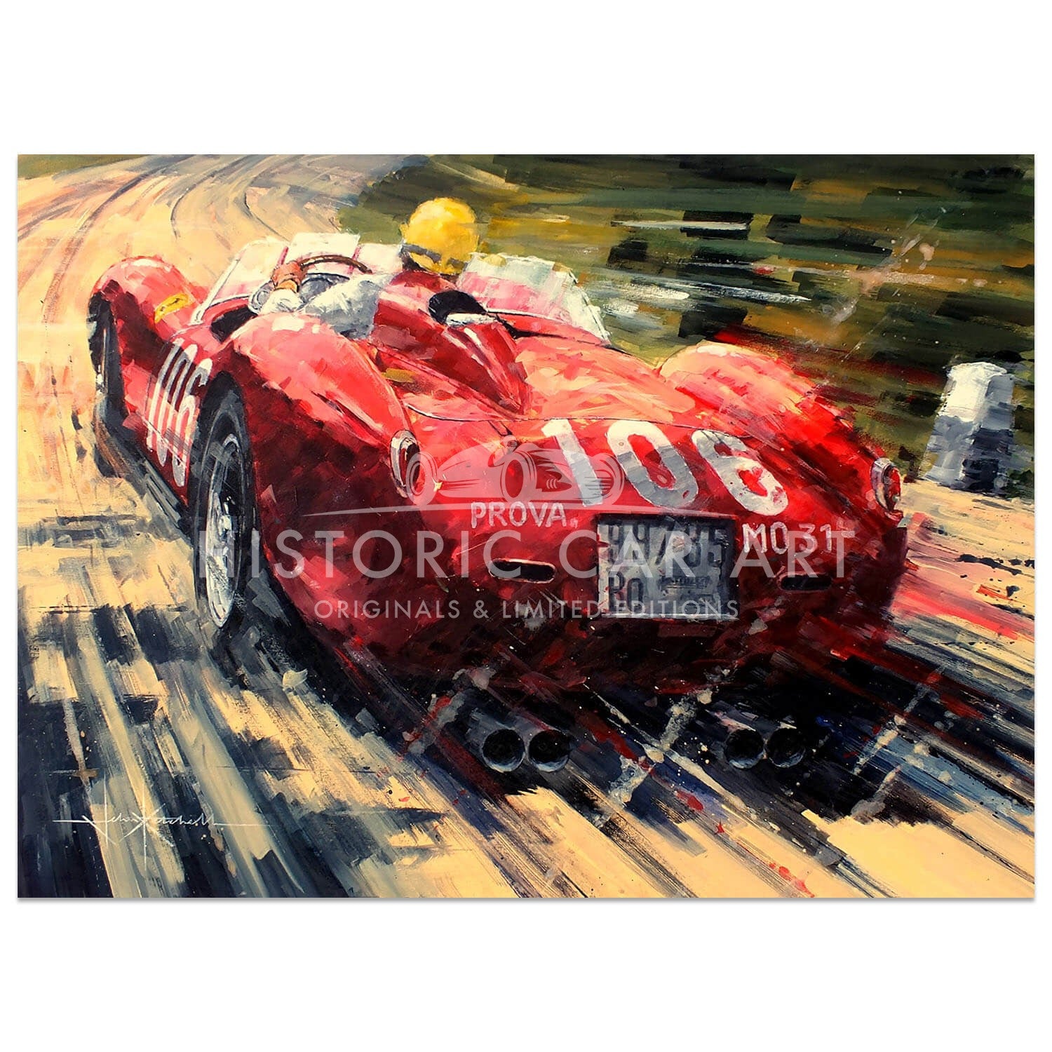 Greatest of all | Ferrari 250 TR | 1958 Targa Florio | Artwork