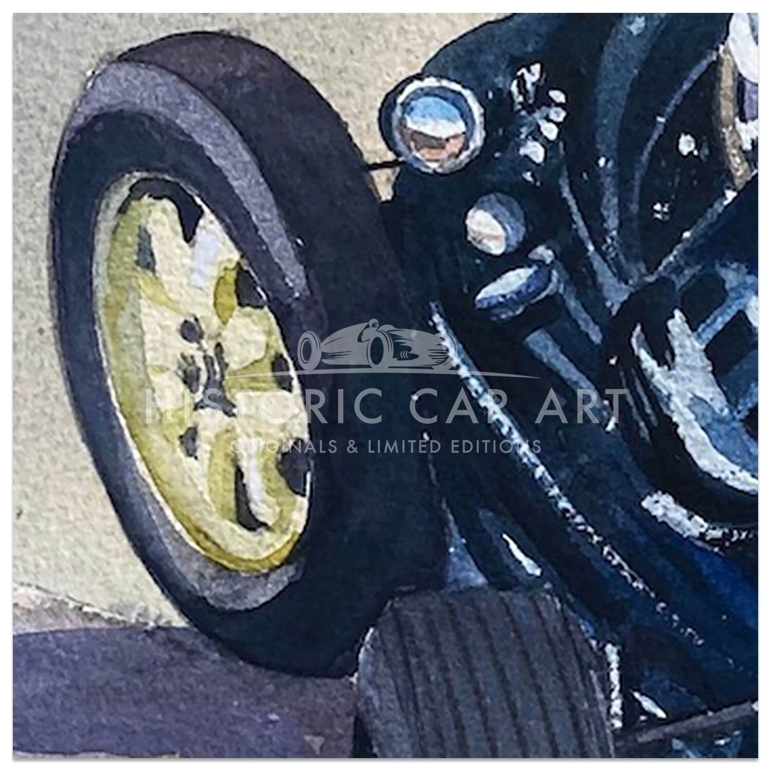 Tight Turn | Monaco Grand Prix 1959 | Stirling Moss | Artwork